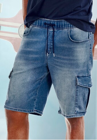 Bench. Jogg Pants »Denim Jogger Shorts«, in legerer Passform kaufen