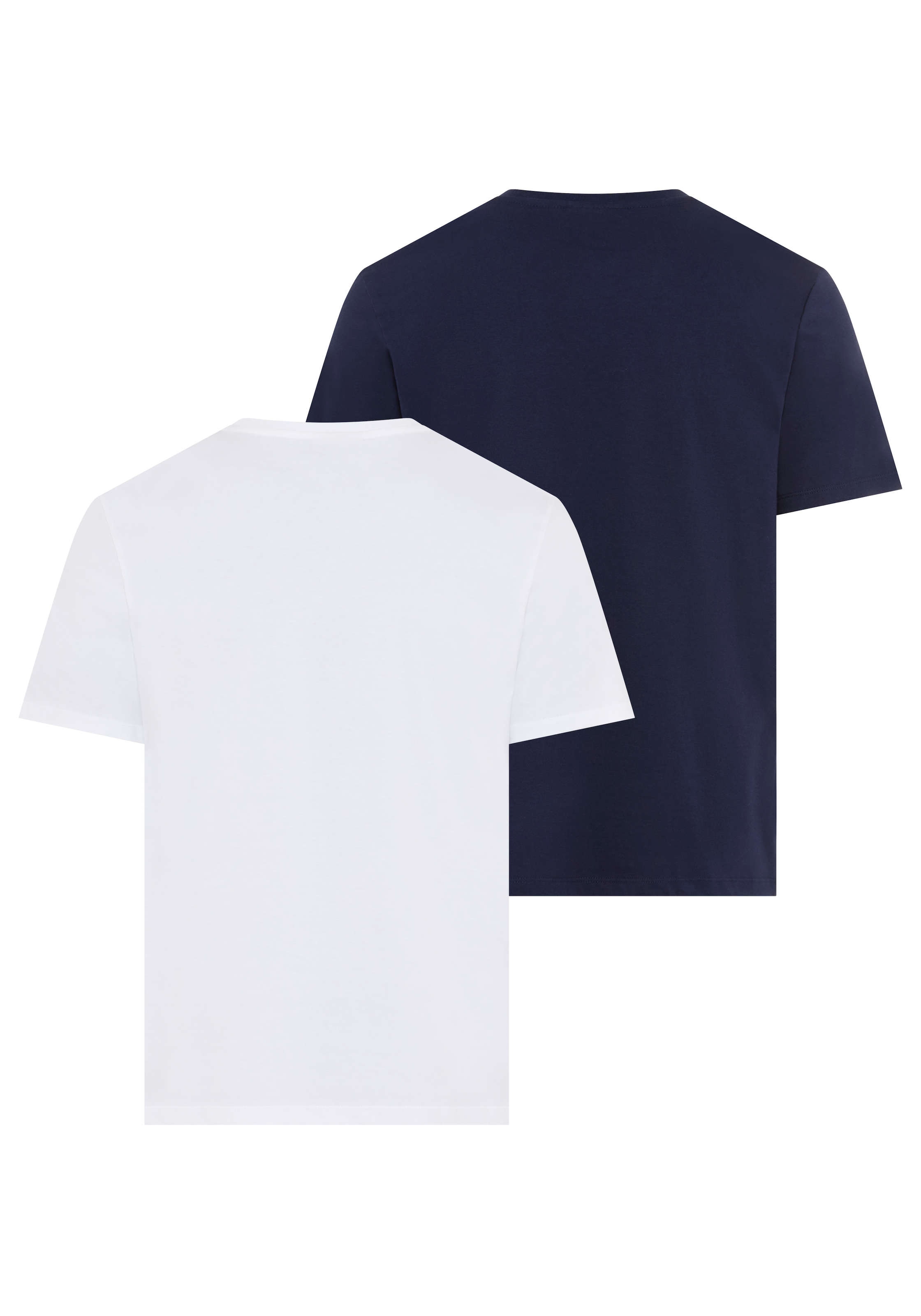 Calvin Klein Jeans T-shirt »SS BADGE TEE 2 PACK« Packung, 2er-Pack, 2 cuis Mit Rundhalsausschnitt