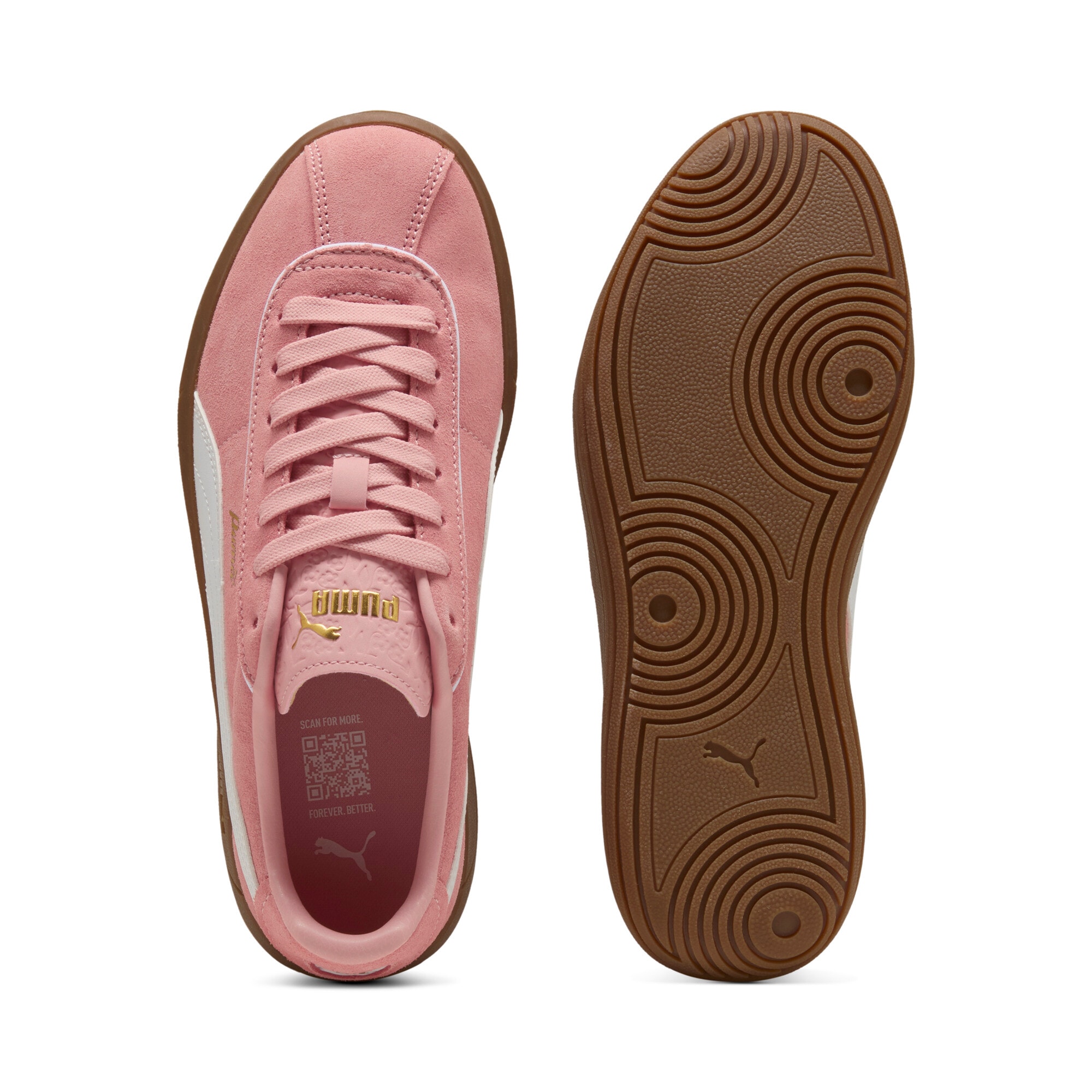 PUMA Sneakers »CLUB KLASSIKA SD«  Obermaterial aus Leder, SOFTFOAM+ Einlegesohle, Laufsohle aus Gummi