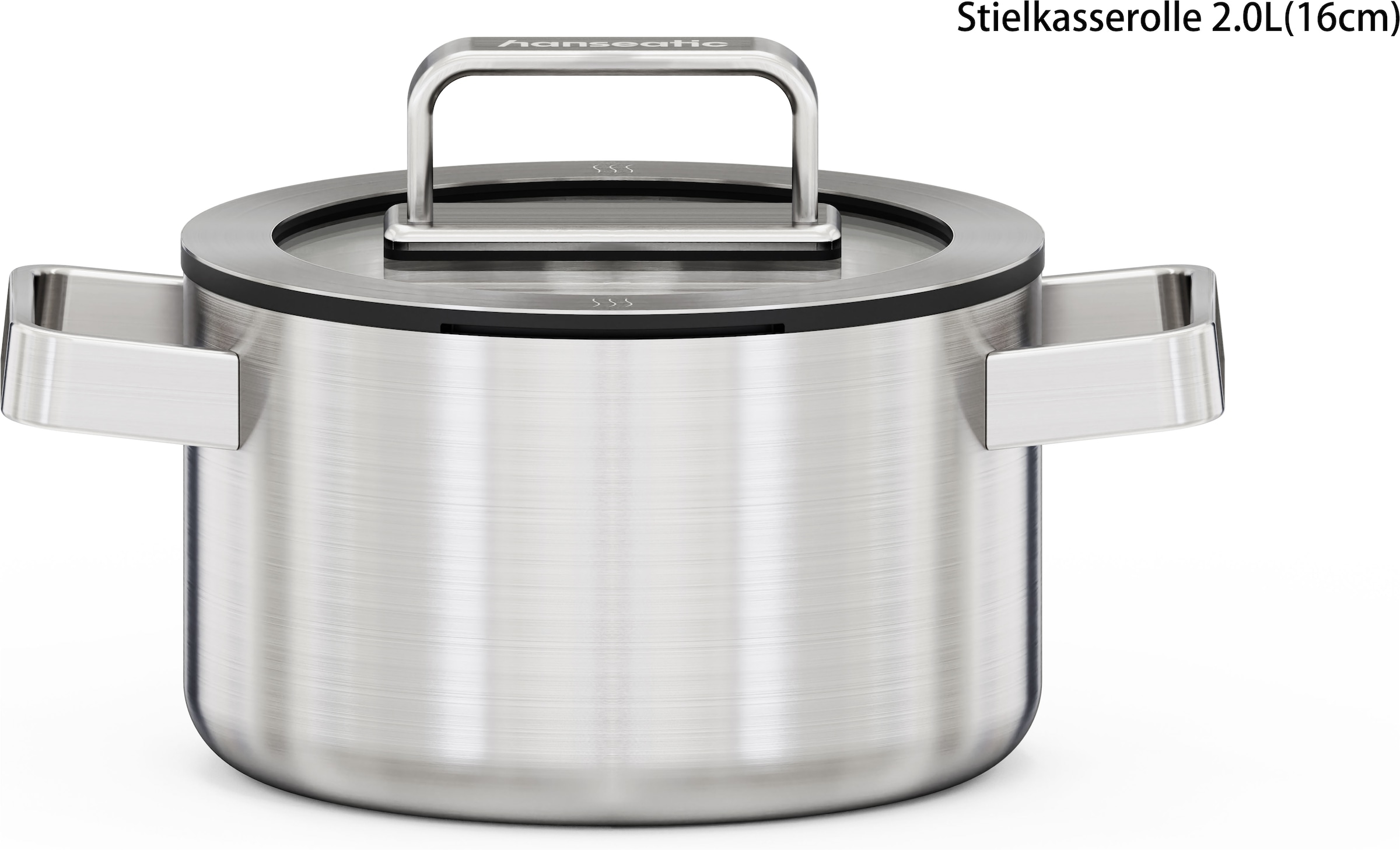 Hanseatic Kochtopf »PREMIUM« 1 tlg. Edelstahl