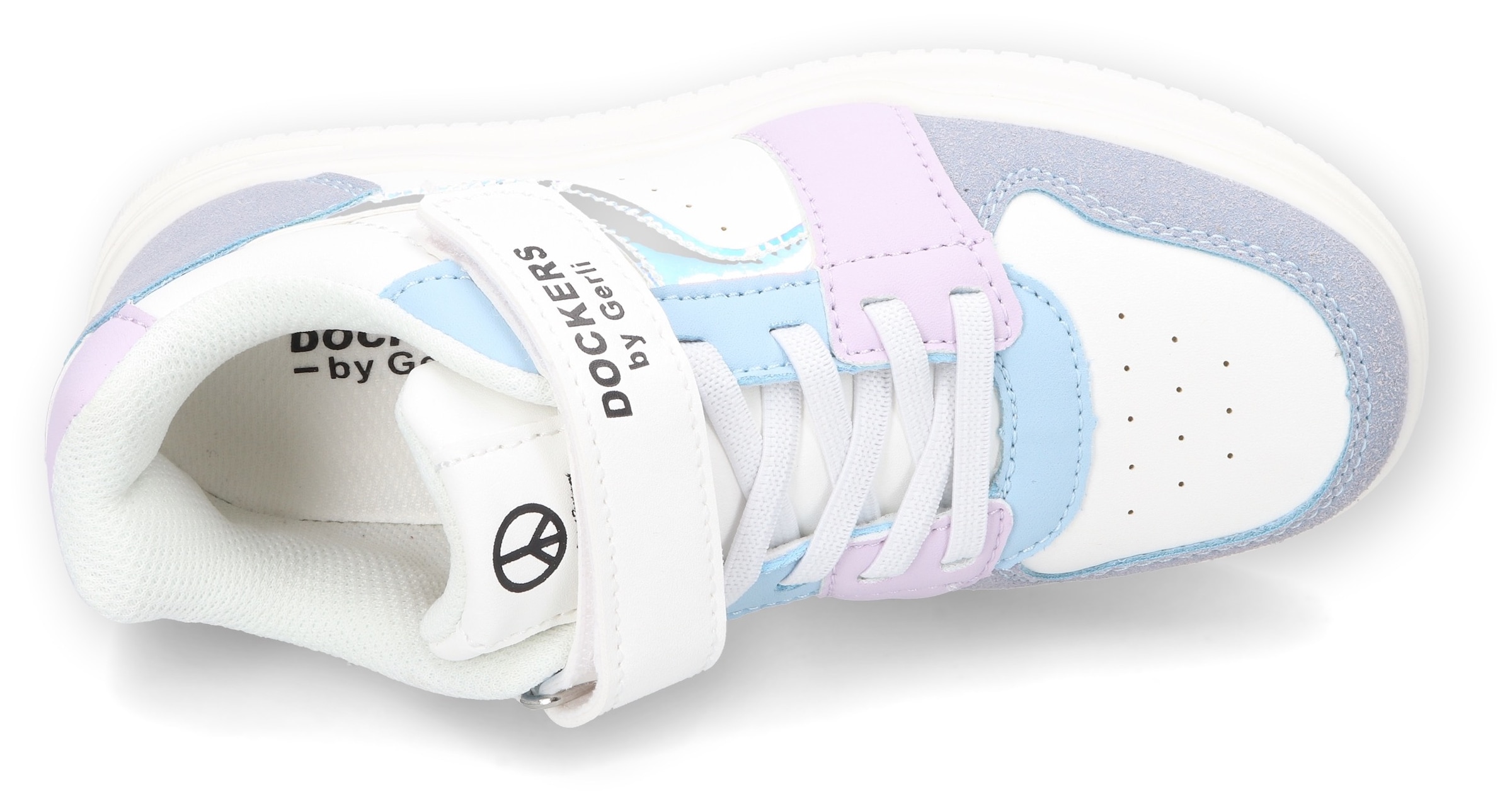 Dockers by Gerli Sneaker  , Retro Sneaker, Klettschuh, Freizeitschuh mit Gummizug