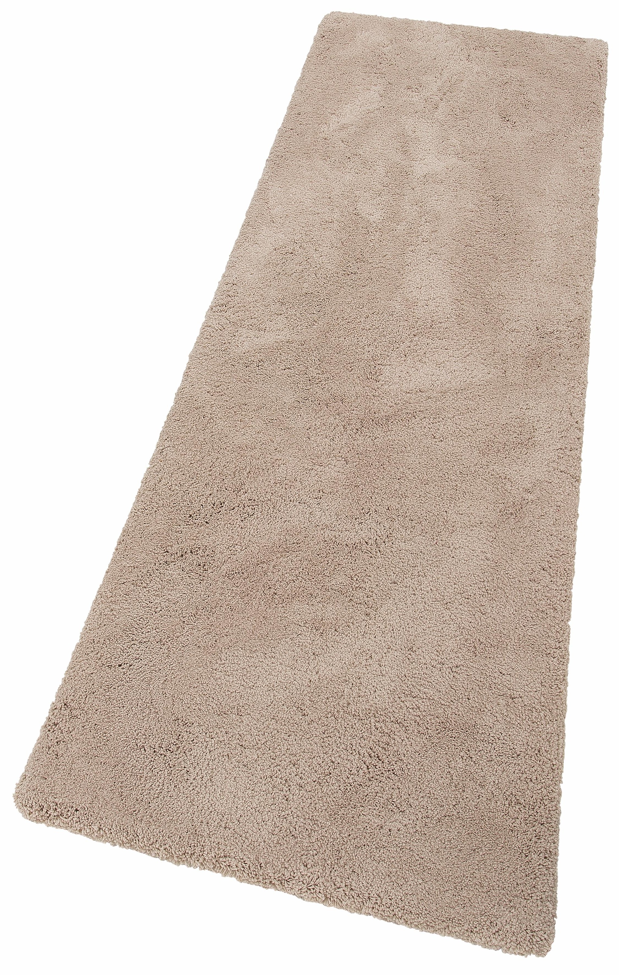 my home Hochflor-Läufer »Desner«, rechteckig, 38 mm Höhe, besonders weich und flauschig durch Microfaser, fussbodenheizungsgeeignet, Teppichläufer, Brücke, ideale Teppiche für Wohnzimmer, Schlafzimmer, Esszimmer, Flur & Diele