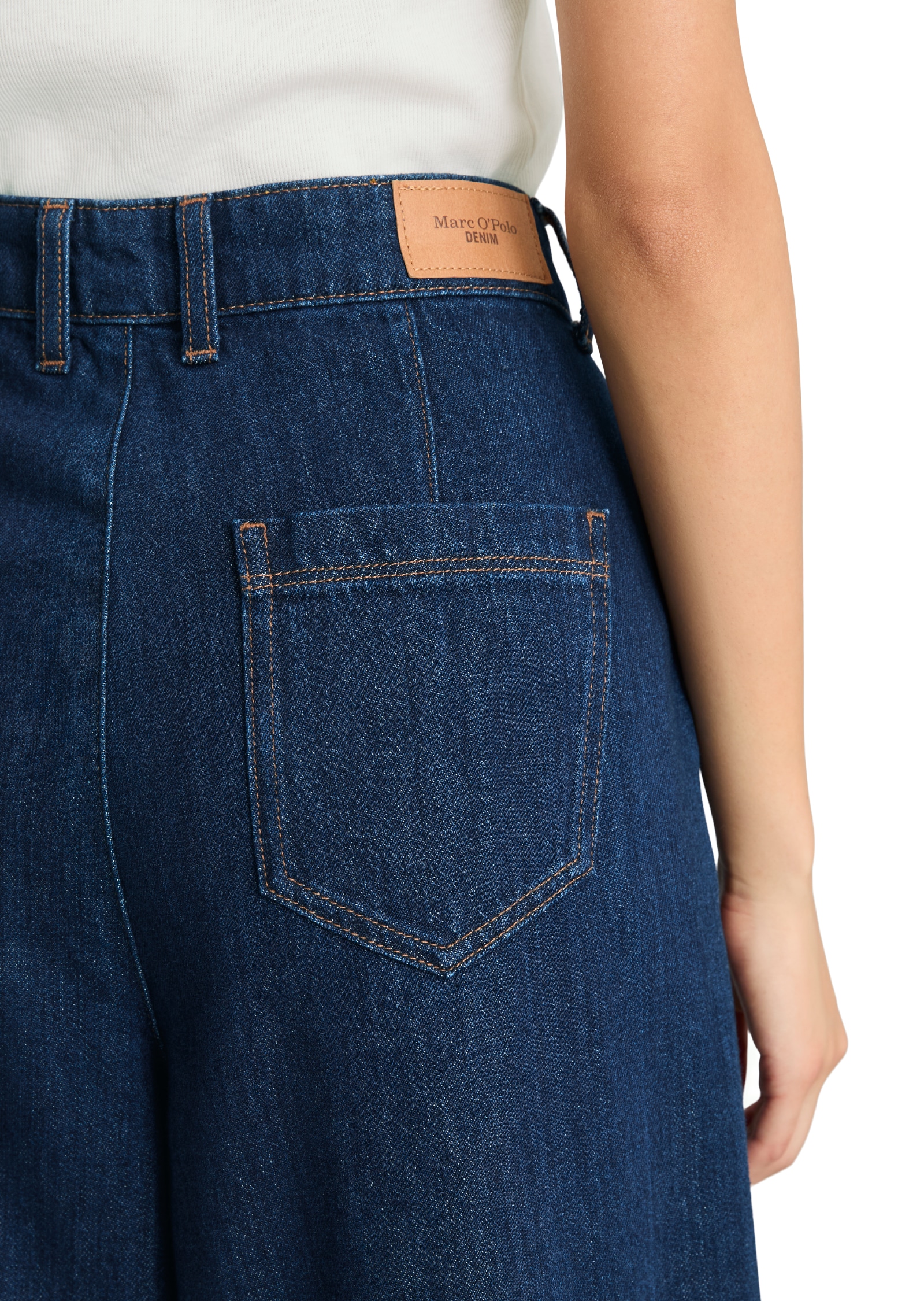 Marc O'Polo DENIM Jeans large Jean à plis larges fabriqué avec Orange Fiber
