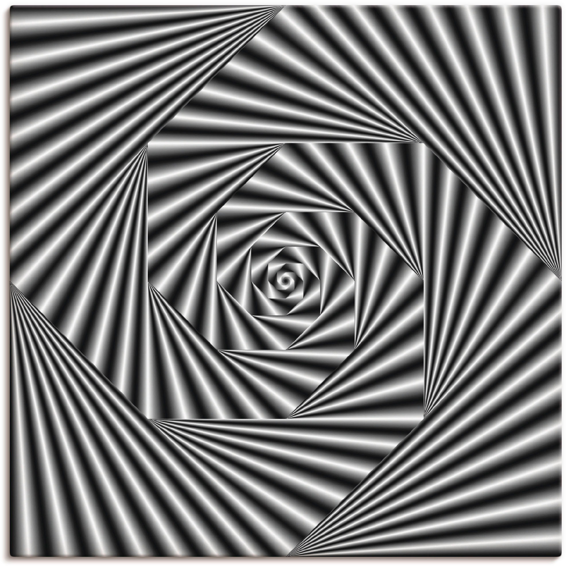 Image of Artland Wandbild »Studie Nr. 4«, Muster, (1 St.), in vielen Grössen & Produktarten -Leinwandbild, Poster, Wandaufkleber / Wandtattoo auch für Badezimmer geeignet bei Ackermann Versand Schweiz