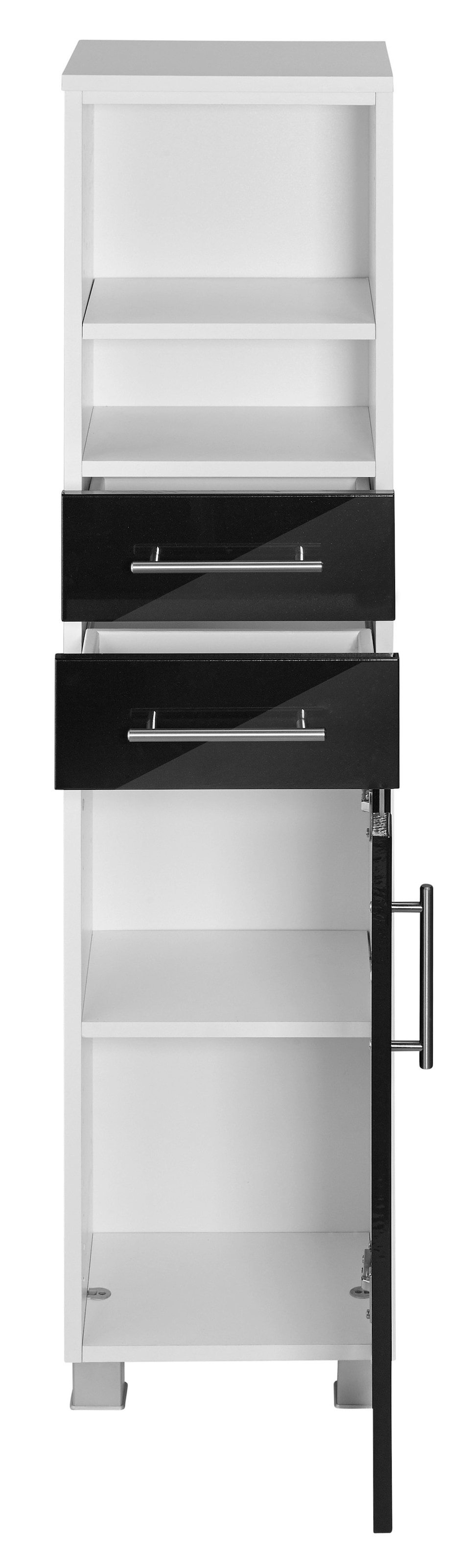 welltime Midischrank »Jaca«, Breite 30 cm, mit MDF Hochglanz-Fronten
