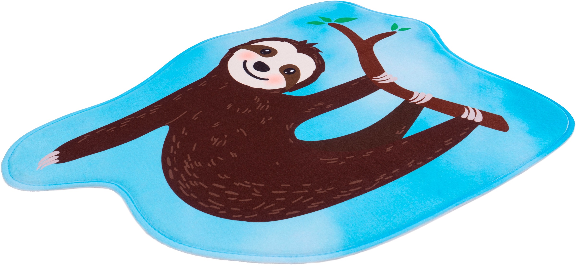 Image of Obsession Kinderteppich »My Mila Kids 145«, Motivform, 8 mm Höhe, Motiv Faultier, waschbar, Kinderzimmer bei Ackermann Versand Schweiz