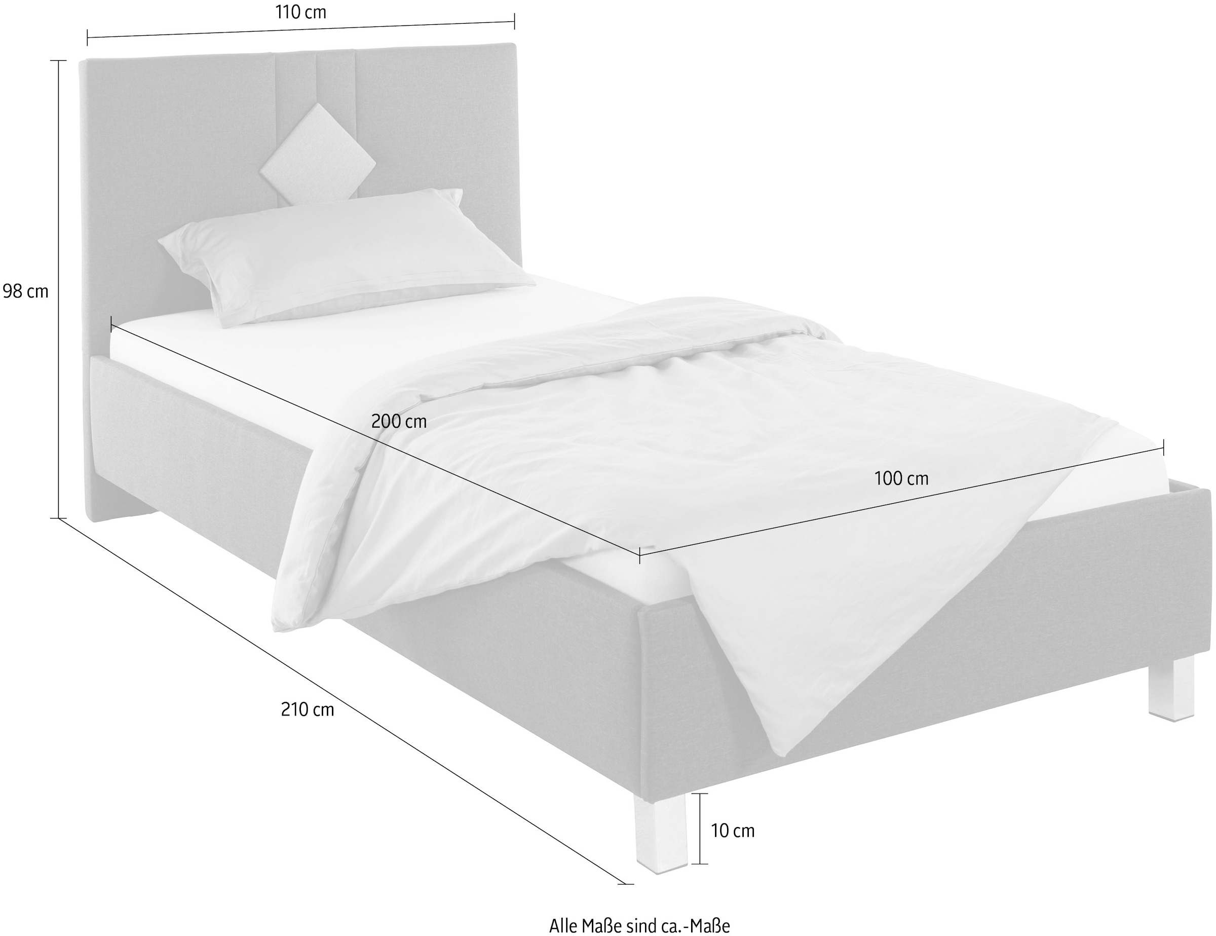 Westfalia Schlafkomfort Polsterbett