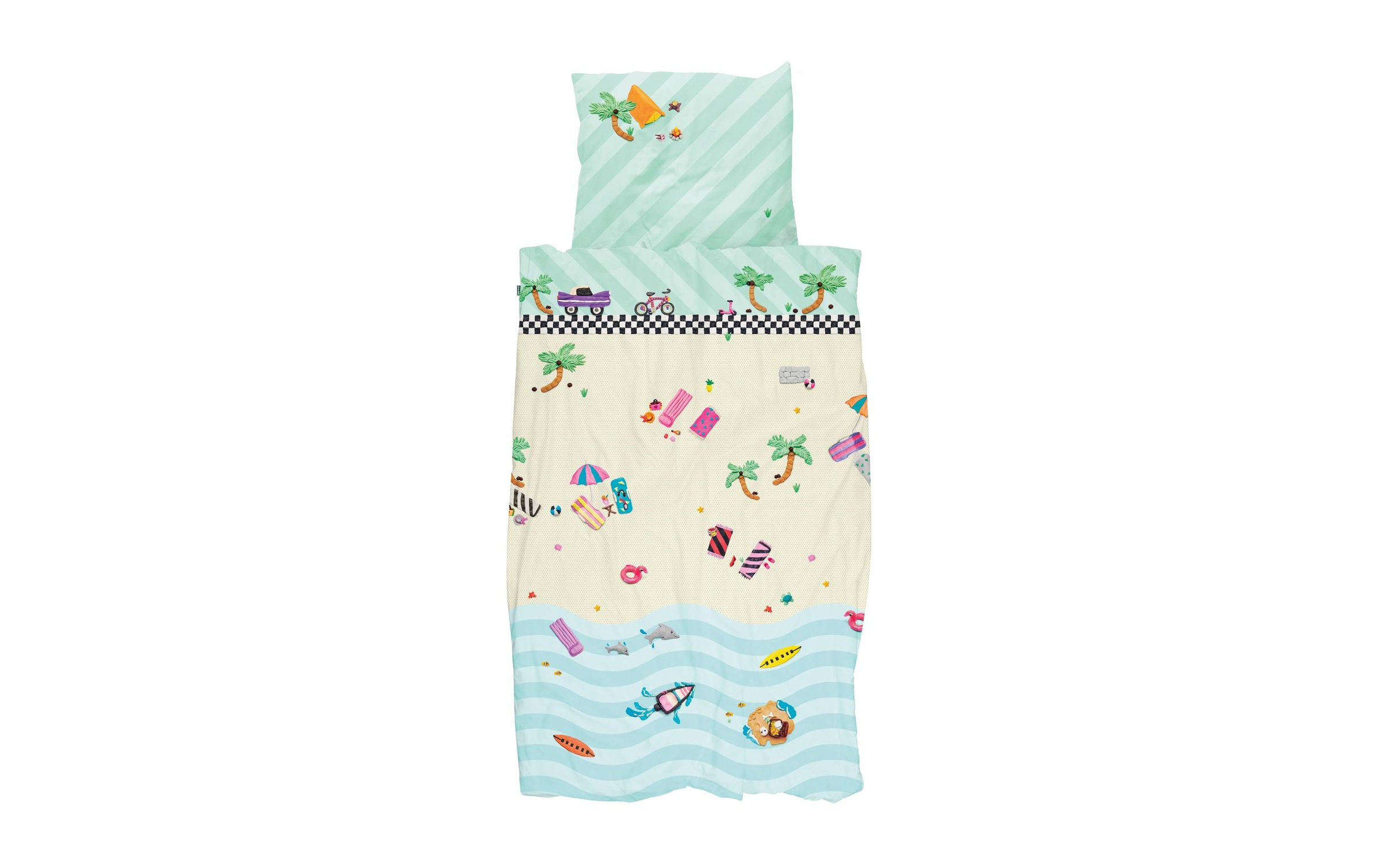 Image of Snurk Kinderbettwäsche »Beach Bettwäschegarnitur« bei Ackermann Versand Schweiz