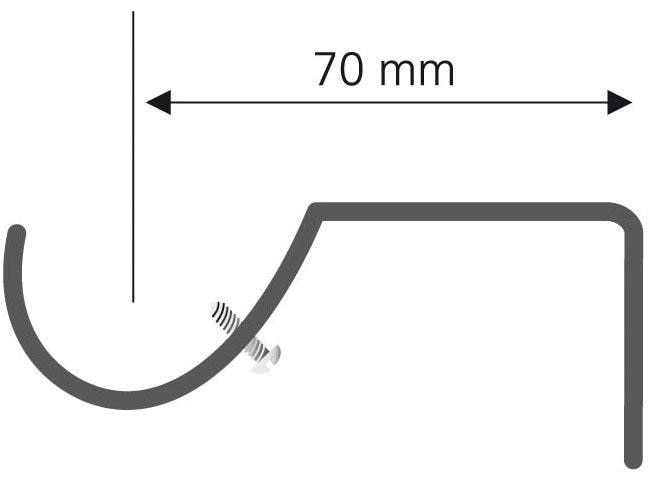 Liedeco Träger, (Set, 2 St.), für Gardinenstangen Ø 16 mm bequem kaufen