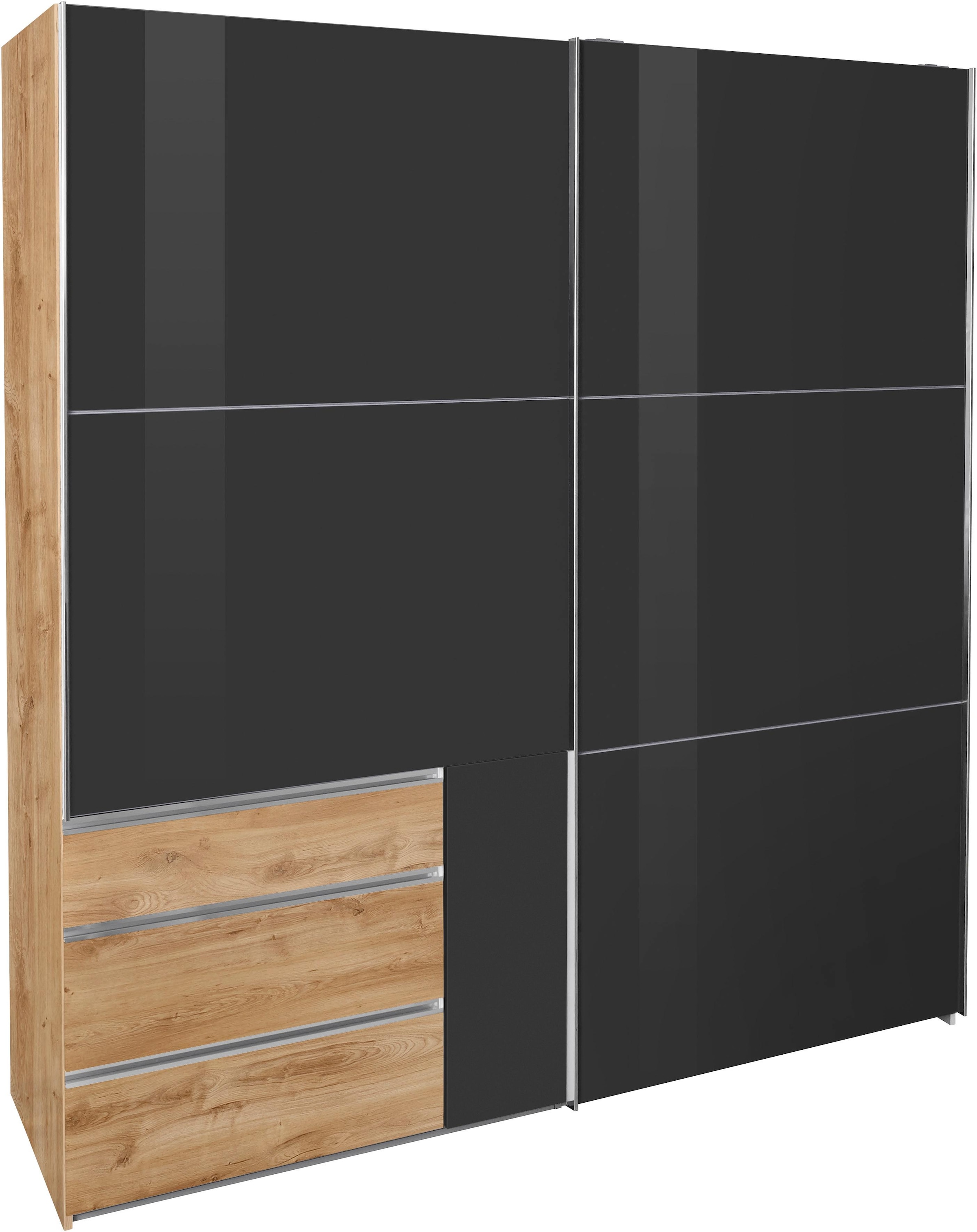 Wimex Schwebetürenschrank »Level by fresh to go«, mit Glastüren