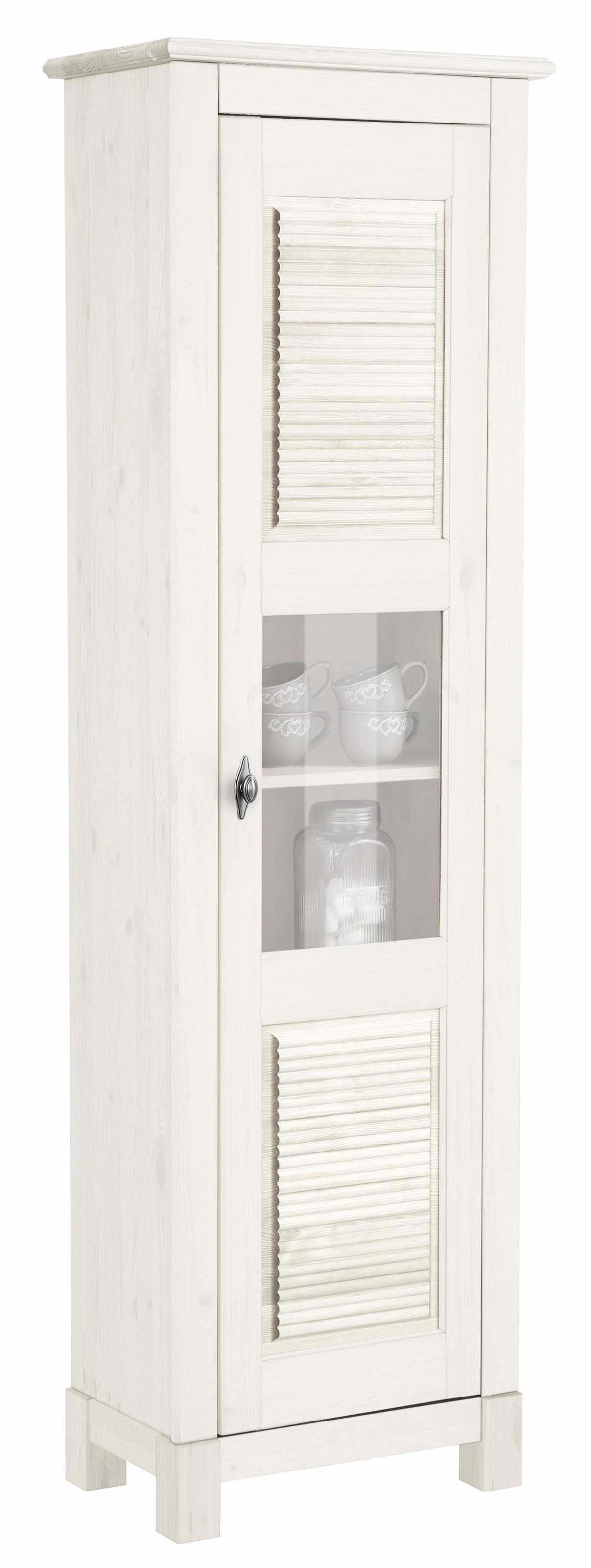 Image of Home affaire Vitrine »Rauna«, Höhe 180 cm, aus massiver Kiefer bei Ackermann Versand Schweiz