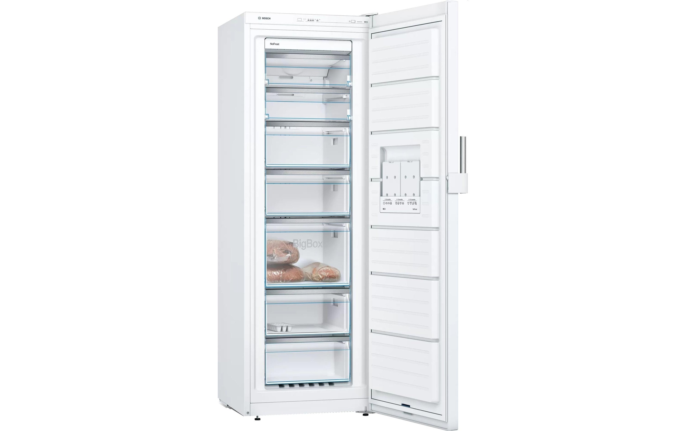 BOSCH Gefrierschrank »Gefrierschrank GSN33EWEV«, 176 cm hoch, 60 cm breit