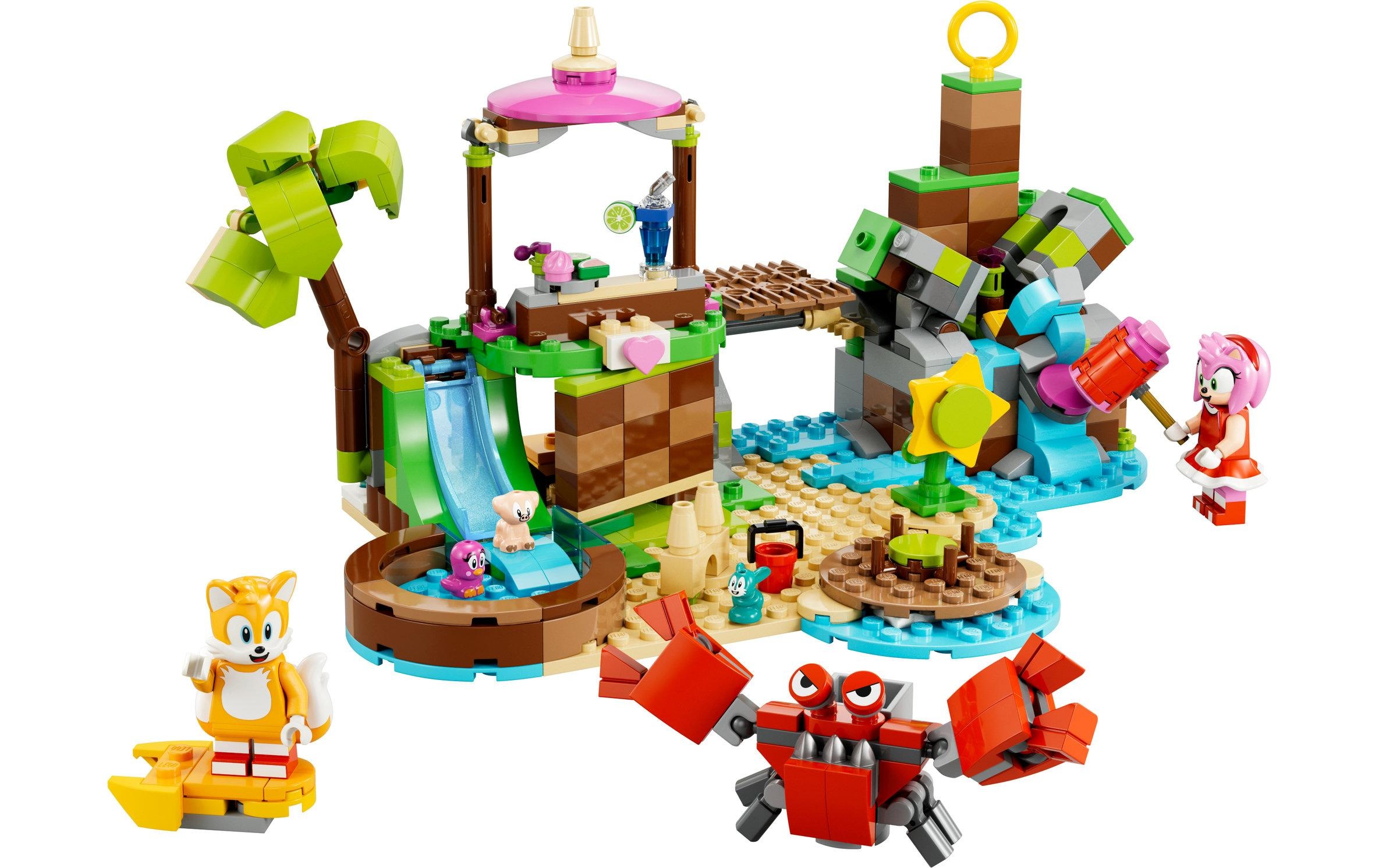 LEGO® Spielbausteine »Amys Tierrettungsinsel«, (388 St.)