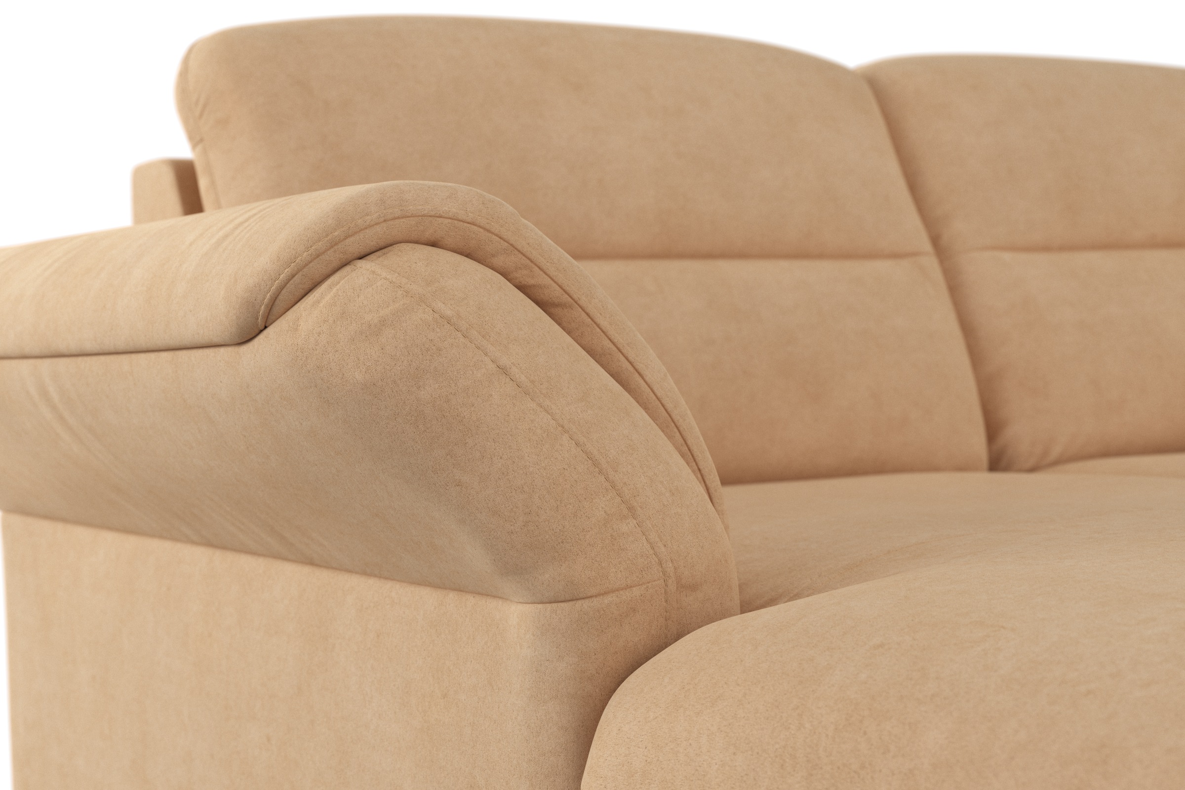 sit&more Paysage de salon »Mellum U-Form« Federkern, wahlweise mit Bettfunktion, Stauraum und Armteilfunktion