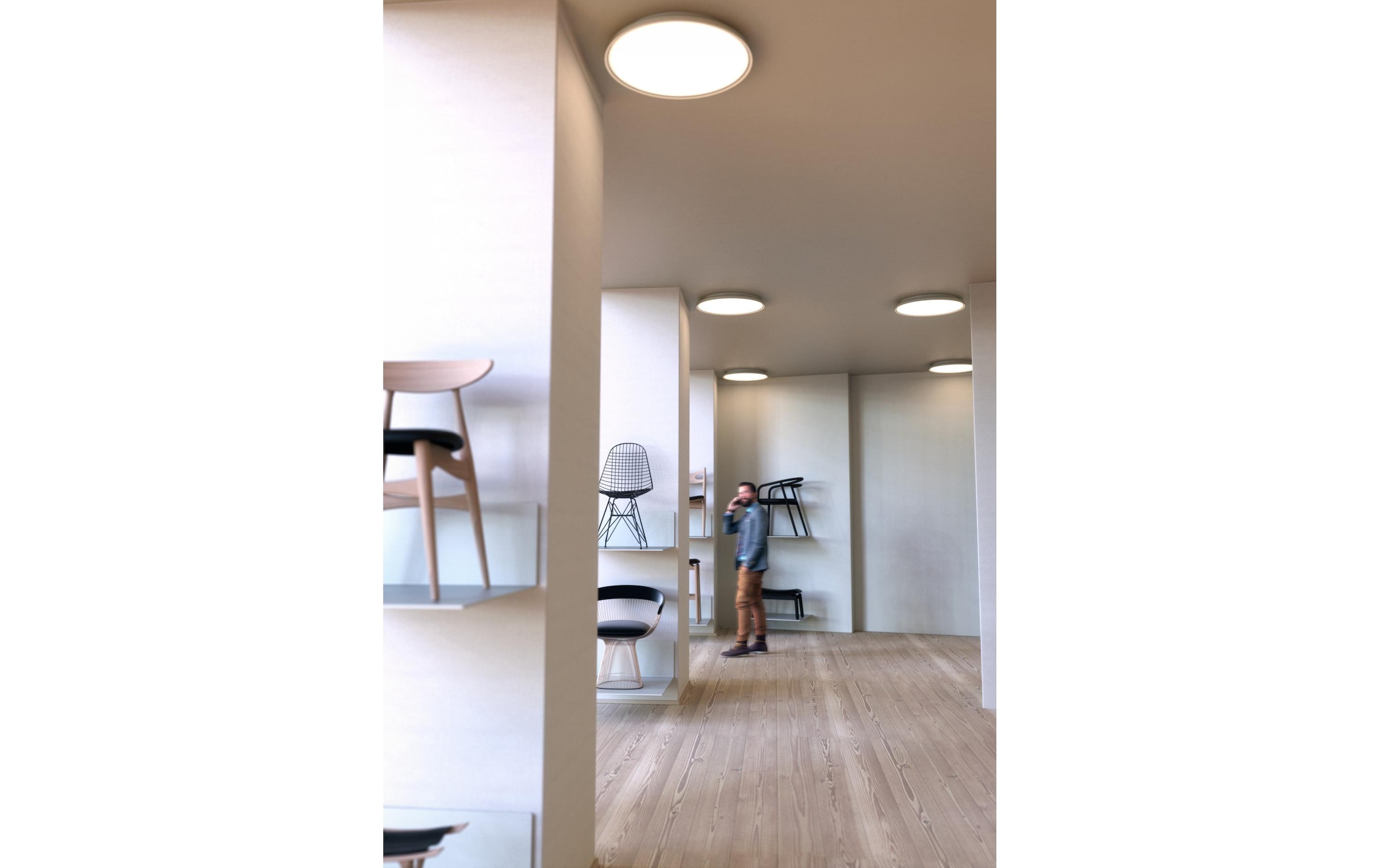 Nordlux Deckenleuchte »La Luna 60 LED«, 1 flammig, Dimmbar