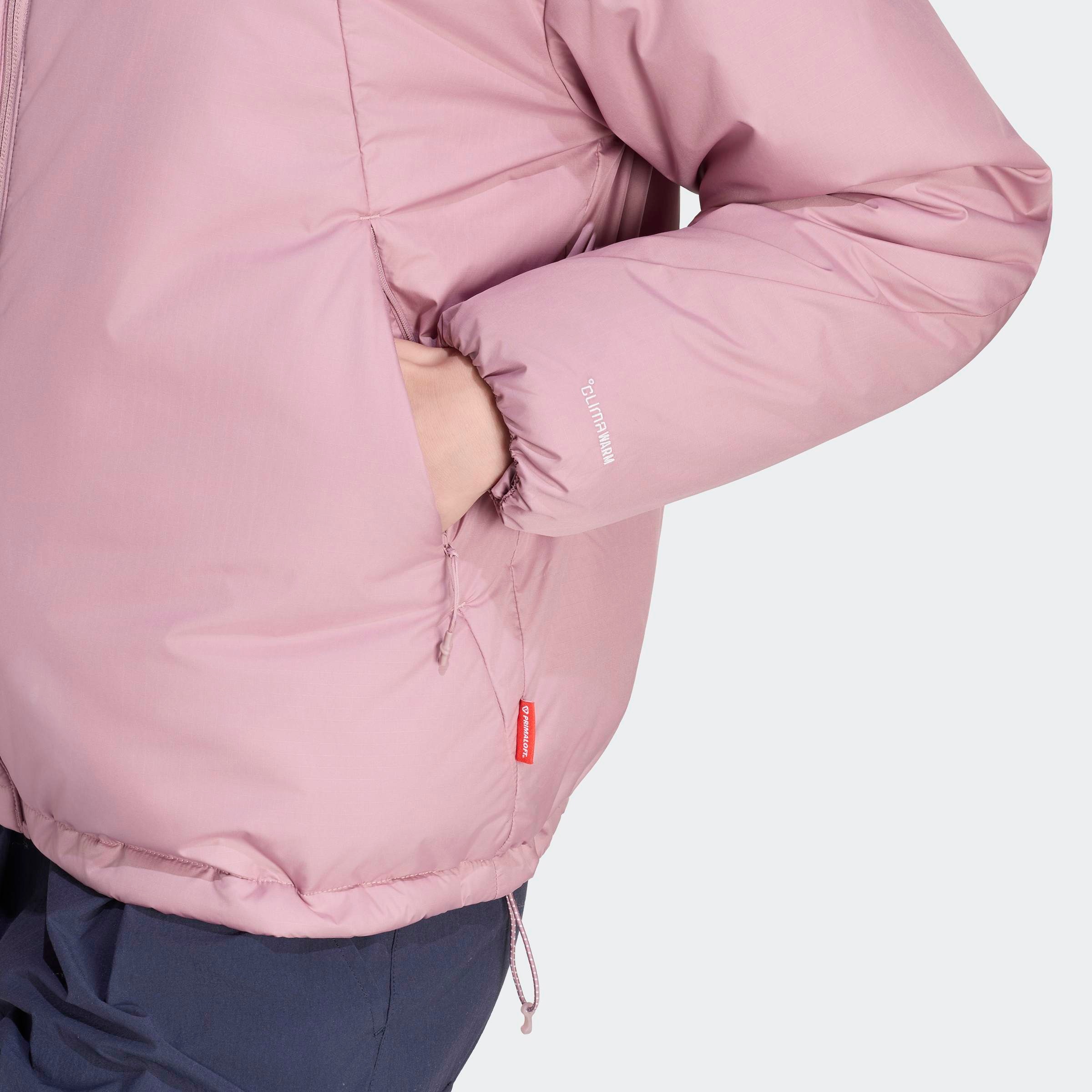 adidas TERREX Veste d'extérieur »MULTI PRIMALOFT, KAPUZE, ISOLIEREND« pour adultes, avec fermeture éclair, en polyester
