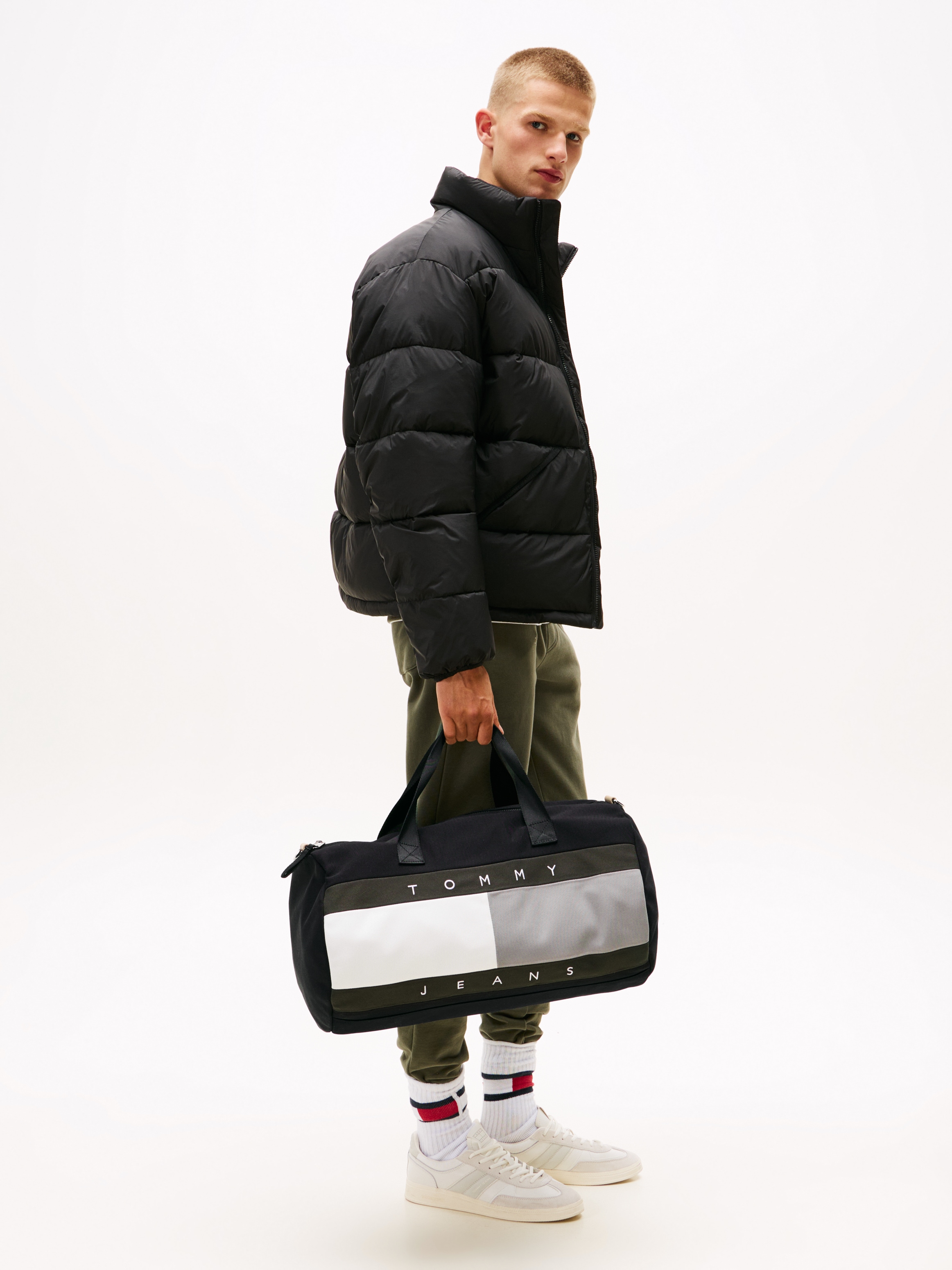 Tommy Jeans Weekender »TJM ARCHIVE DUFFLE« , Men Reisetasche, Freizeittasche, Travelbag mit plaktivem Logo