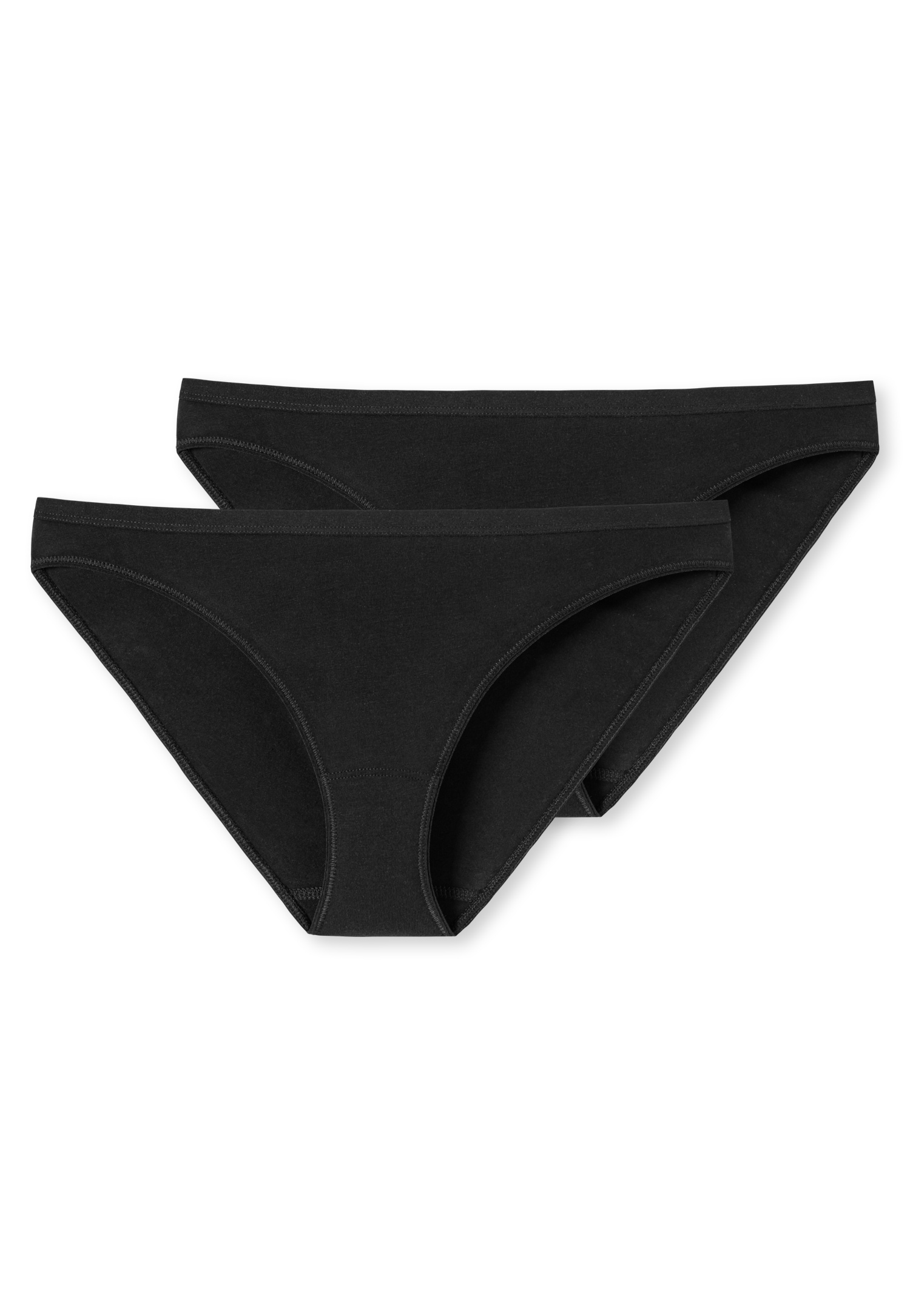 Image of Schiesser Minislip "95/5" 2er Pack, mit flachen Nähten, Baumwollmischung, Single Jersey, weich