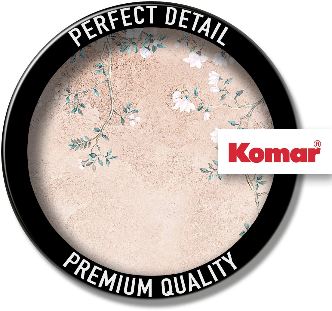Komar Vliestapete »Digitaldruck Vlies -  Hanging Hanami - Grösse 400 x 250 cm« bedruckt glatt Wohnzimmer, Schlafzimmer