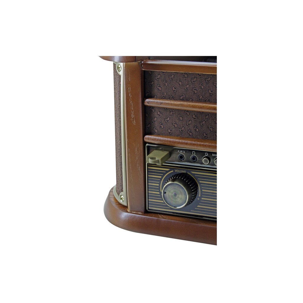 Soundmaster Stereoanlage »NR540 Braun Mehrfarbig«, (CD AM-Tuner-FM-Tuner)
