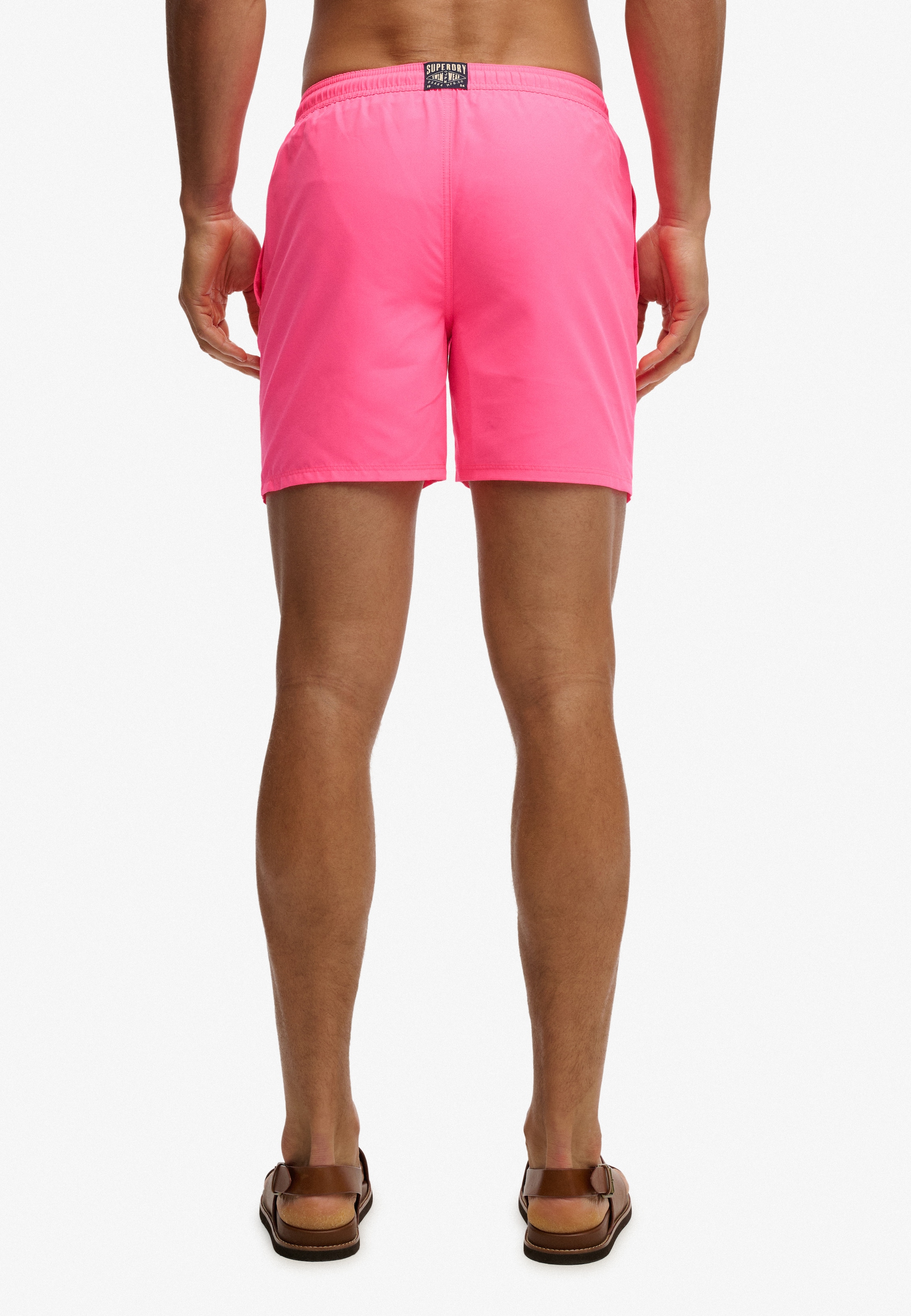 Superdry Badeshorts »ESSENTIAL 16 SWIM SHORT« Kunstfaser, relaxed fit