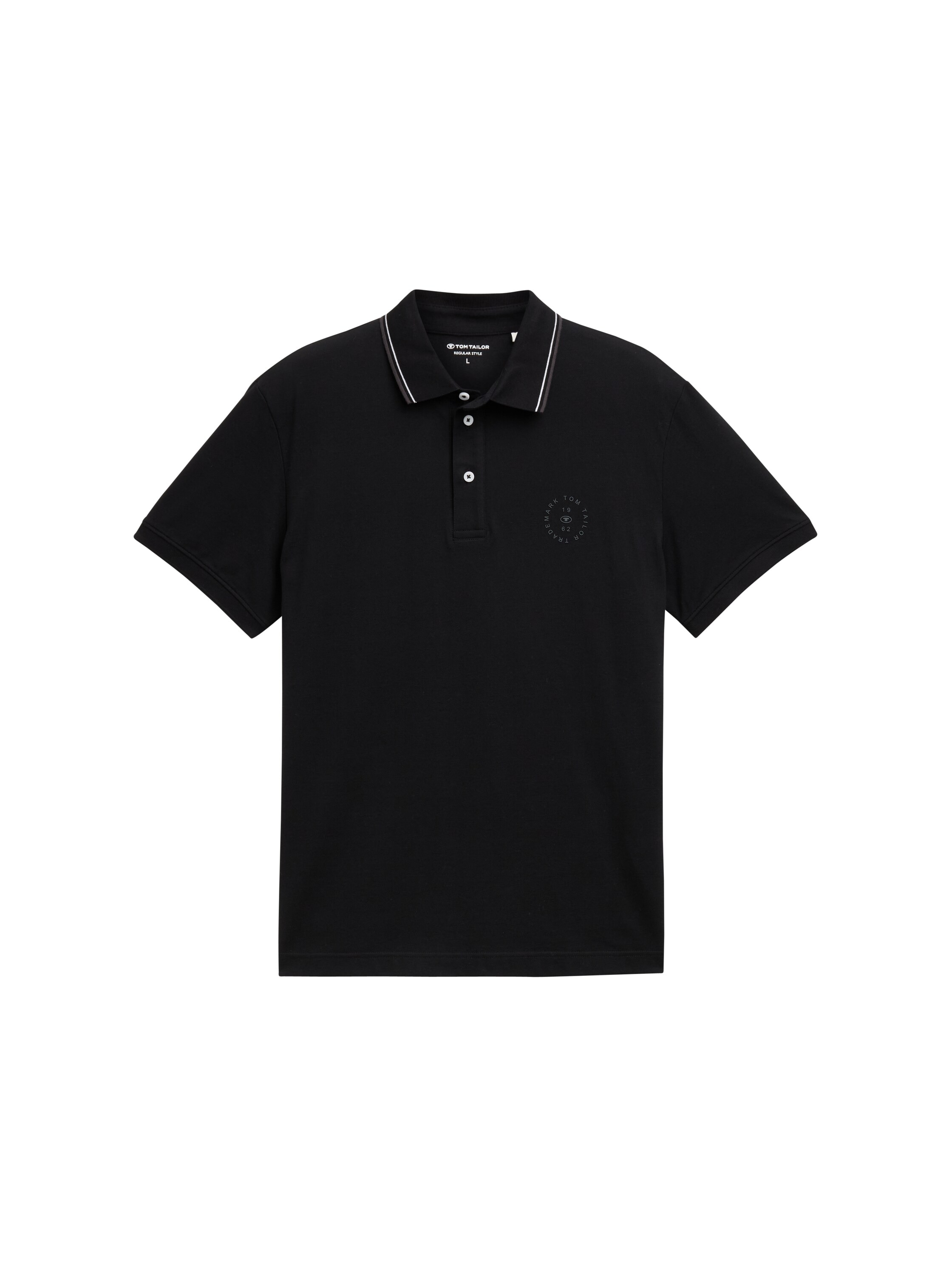 TOM TAILOR Poloshirt, mit Logo Print