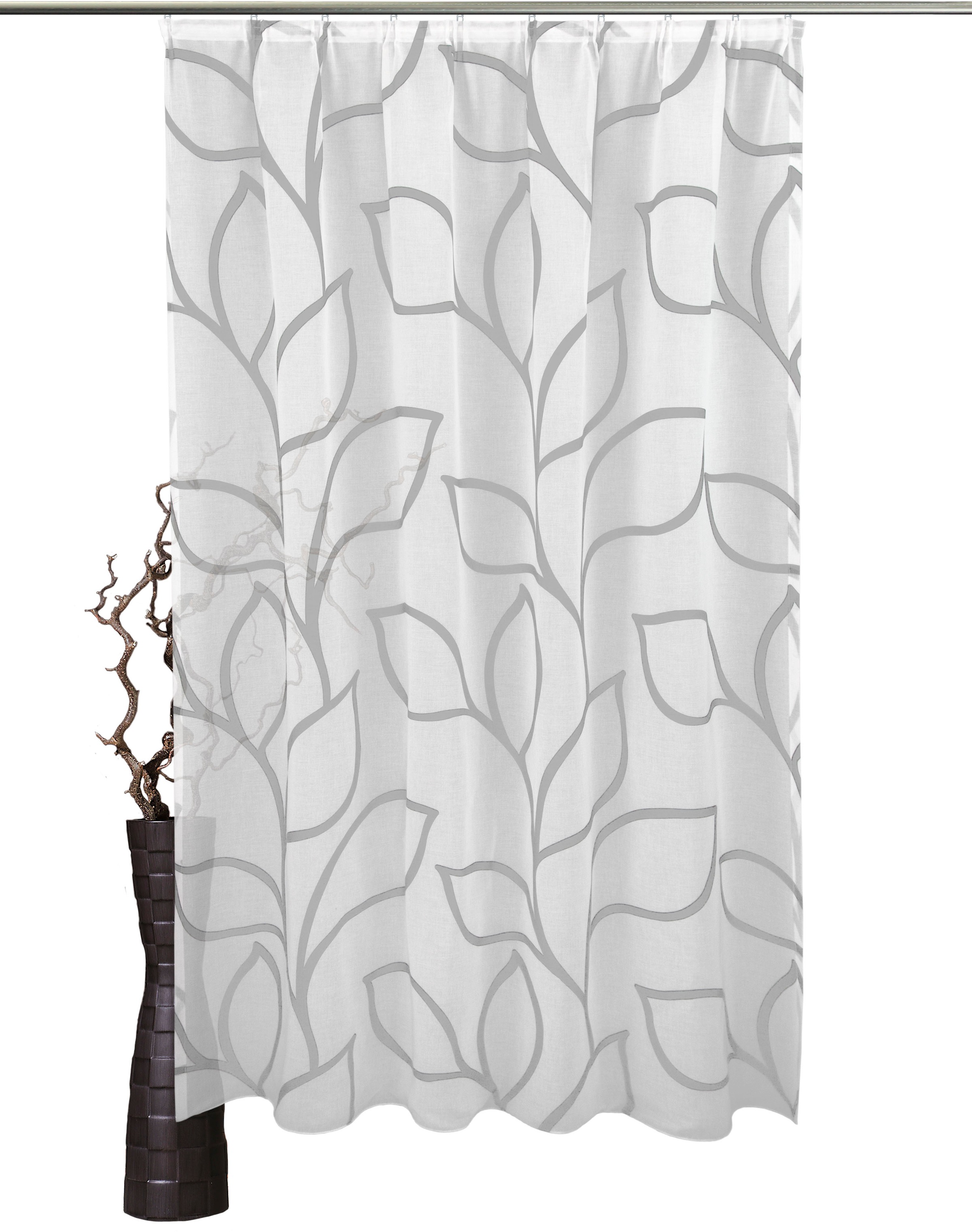 Image of VHG Gardine nach Mass »Fiona«, (1 St.), Deko "Fiona",VHG, Kräuselband bei Ackermann Versand Schweiz