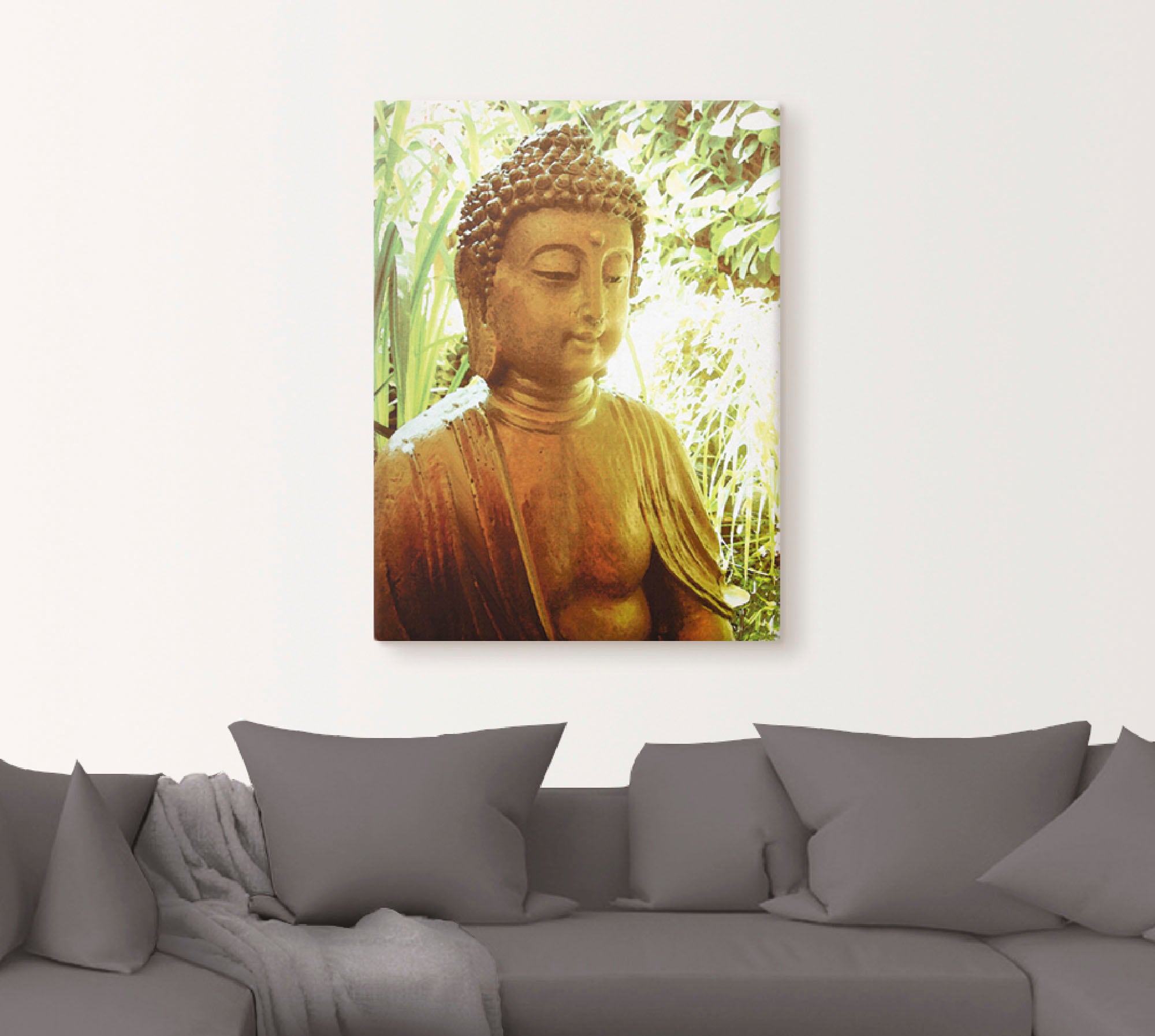 Artland Wandbild »Die Seele von Buddha«, Religion, (1 St.), als Leinwandbild, Poster, Wandaufkleber in verschied. Grössen