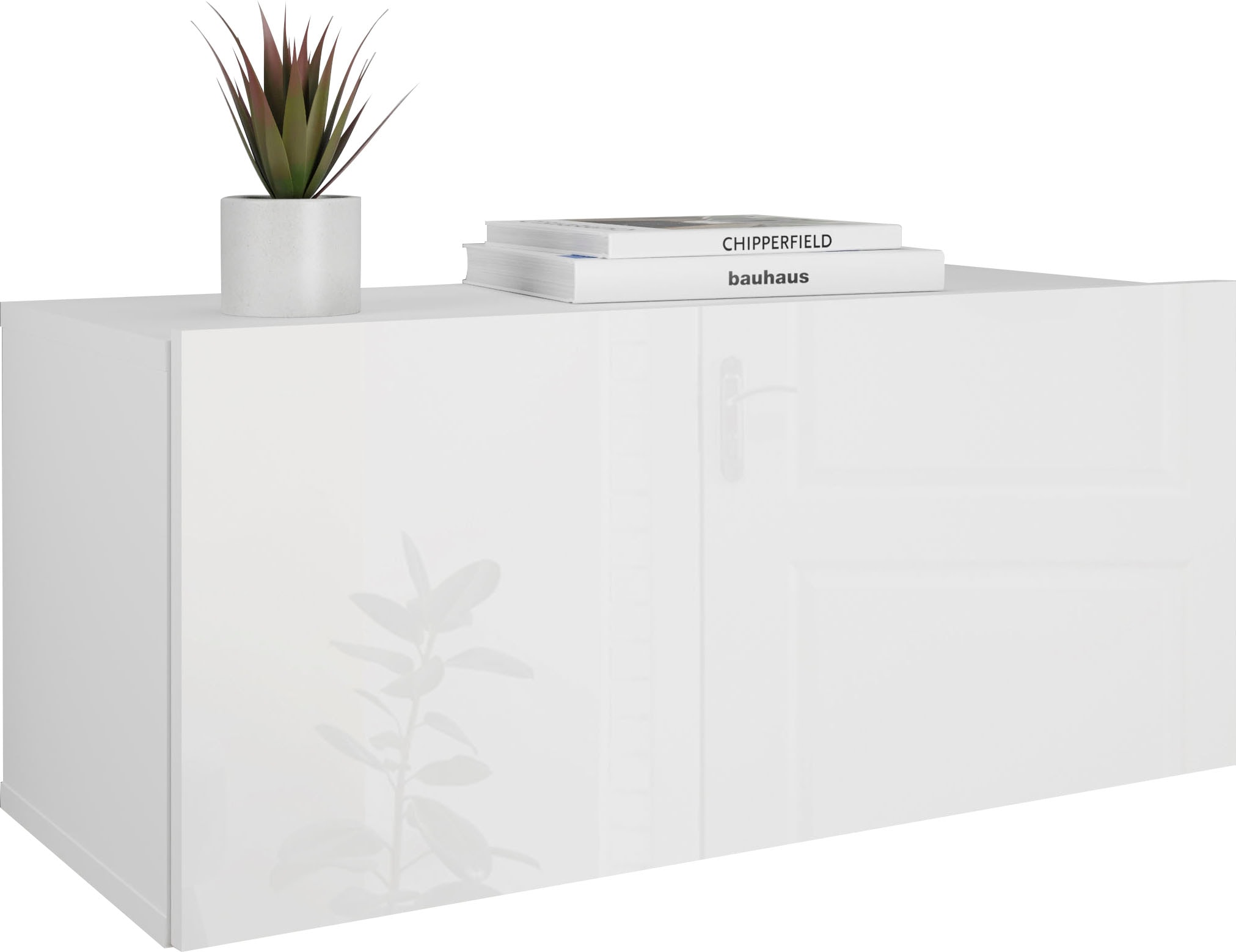 GOODproduct Armoire vestiaire »Paris« petite armoire murale 70 cm de large, 1 rabat