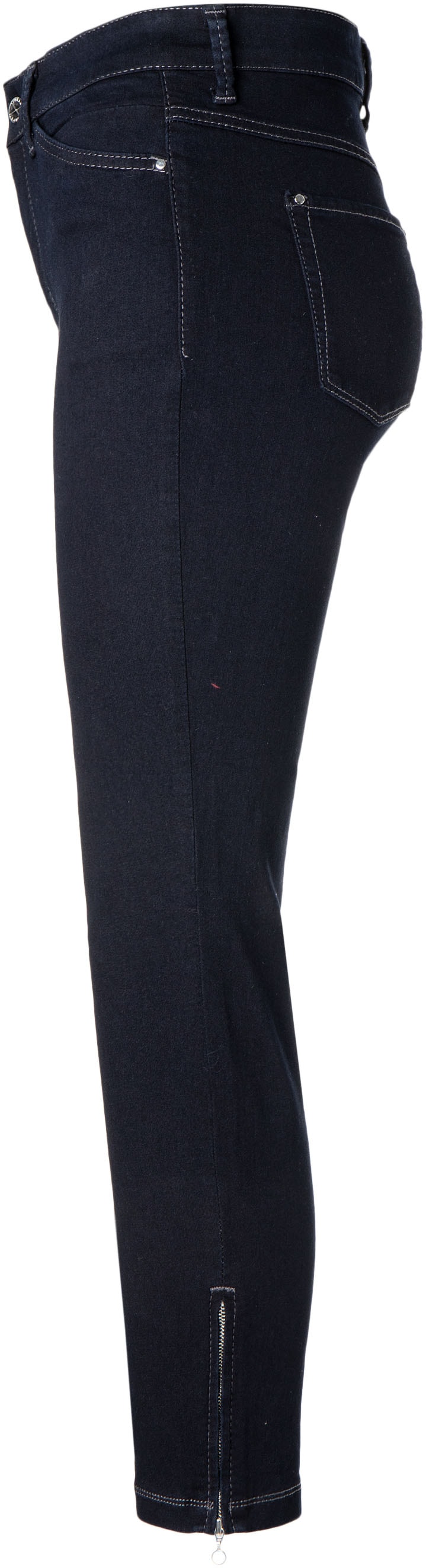 MAC 7/8-Jeans »Dream Chic«, verkürzte Form mit Reissverschluss