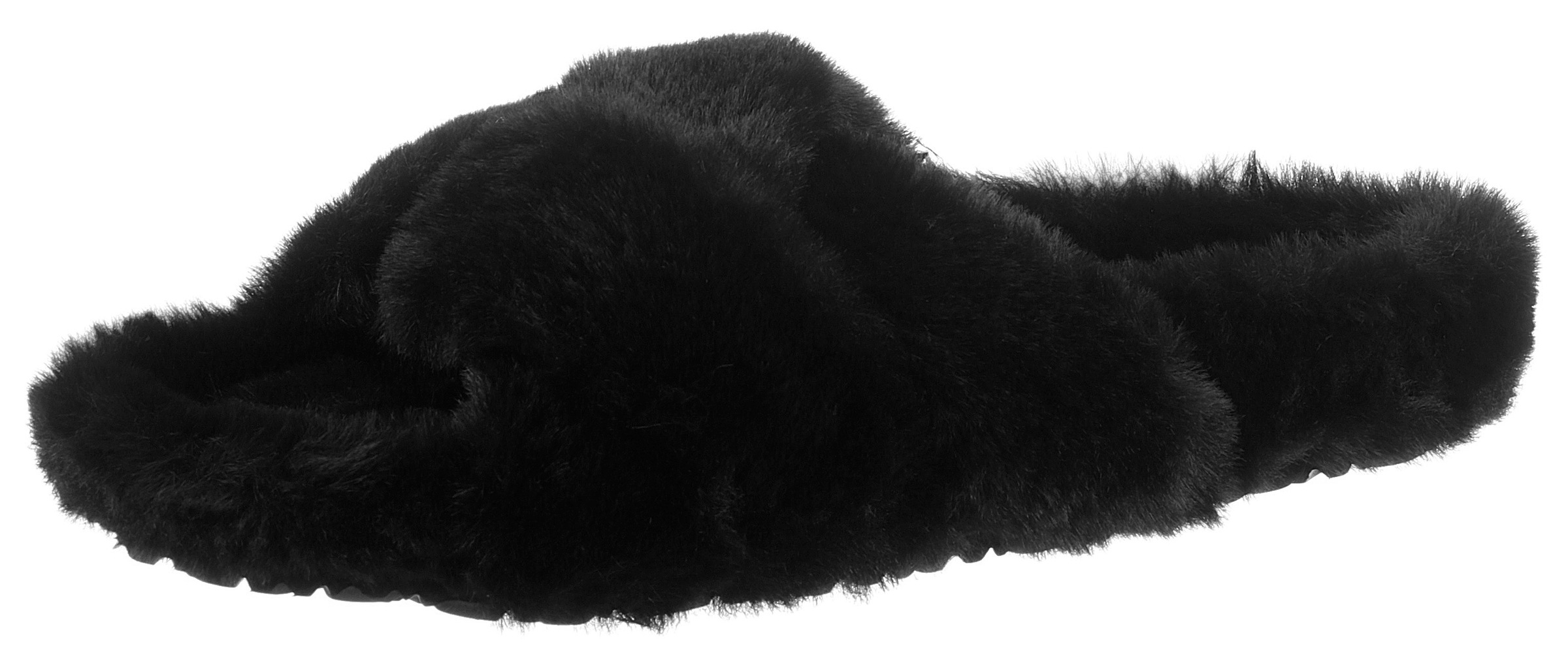 Image of Tamaris Pantolette, Hausschuh mit kuscheligem Kunstpelz bei Ackermann Versand Schweiz