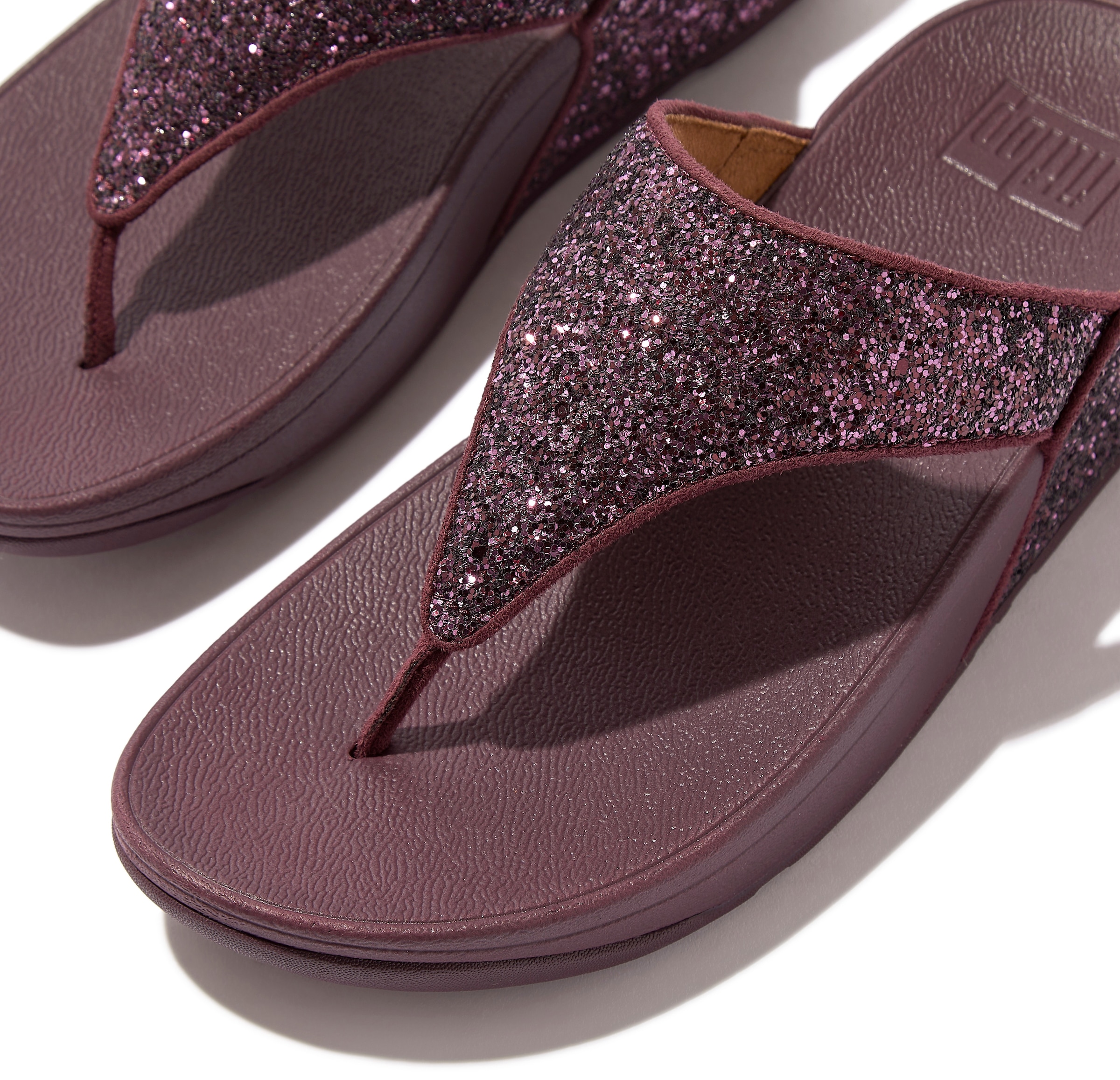 Fitflop Dianette »Lulu«, Sommerschuh mit Glitter Bandage