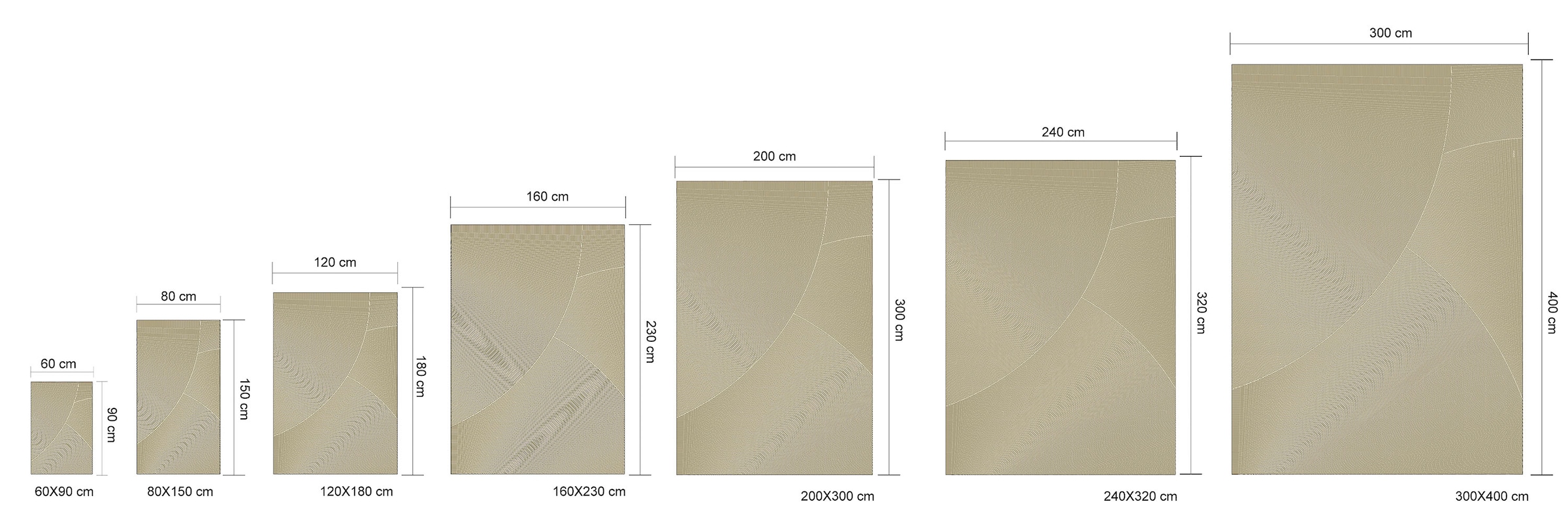 GOODproduct Tapis en laine »Liviaa, handgewebt, Wolle« Rectangulaire 18 mm Höhe Zen, Skandi, Hygge, nature, salon, chambre, salle à manger