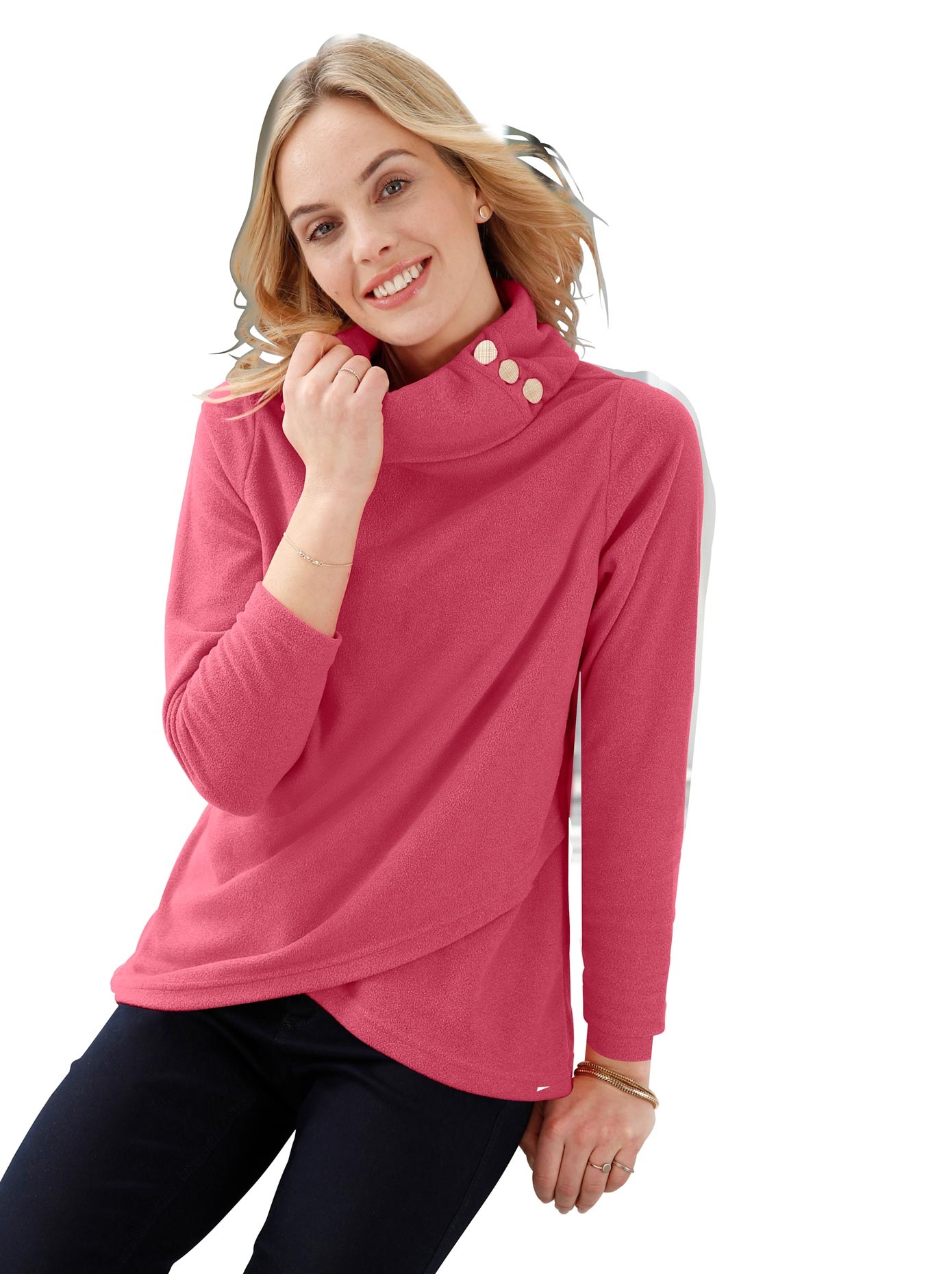 Image of Ambria Rollkragenshirt »Fleece-Shirt«, (1 tlg.) bei Ackermann Versand Schweiz