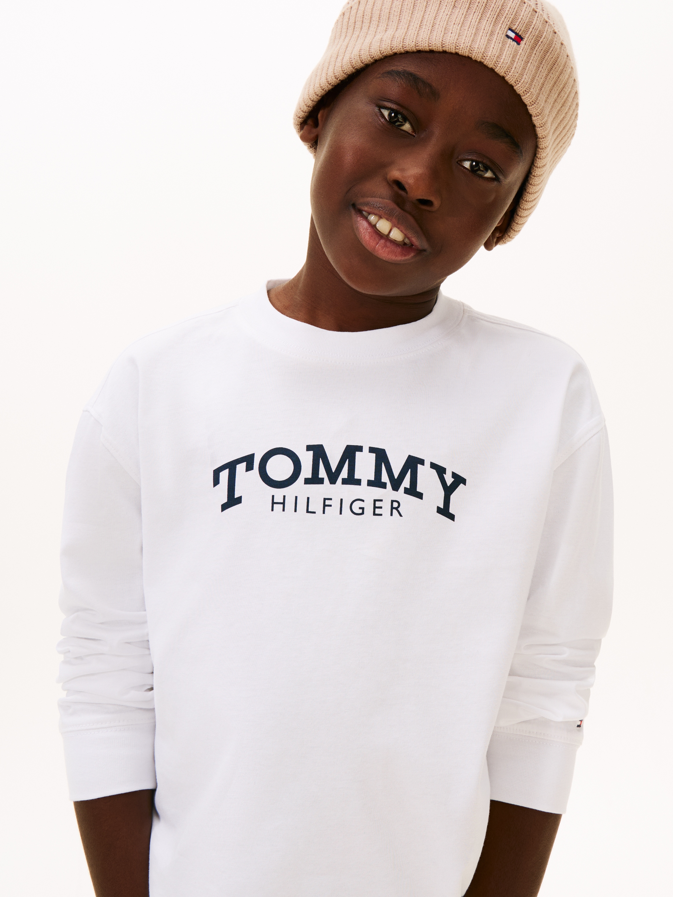 Tommy Hilfiger T-shirt à manches longues Regular fit, für Kinder bis 16 Jahre