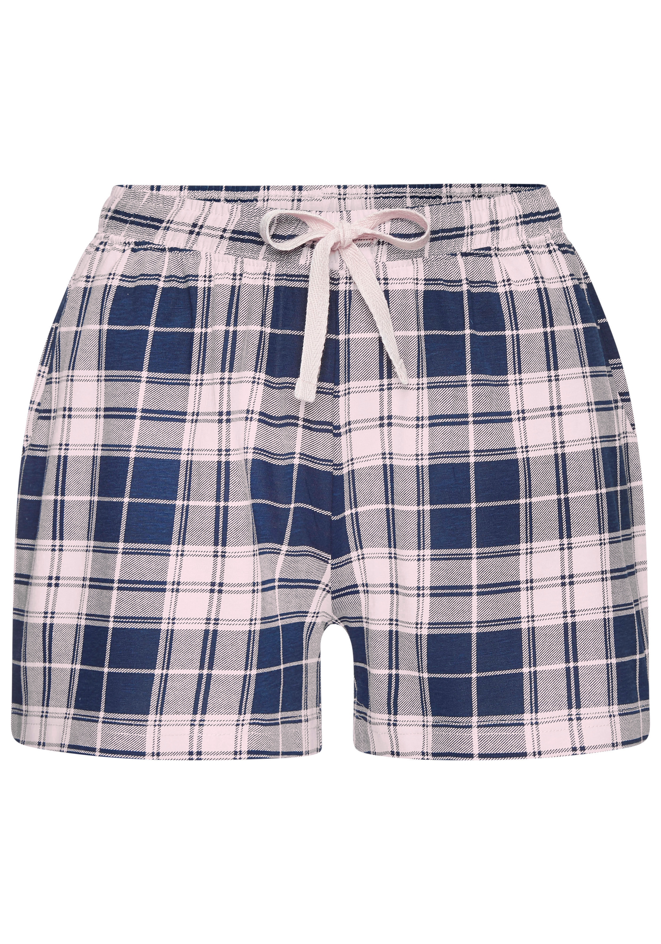 Vivance Dreams Pyjamashorts  Mit Streifen und Karos