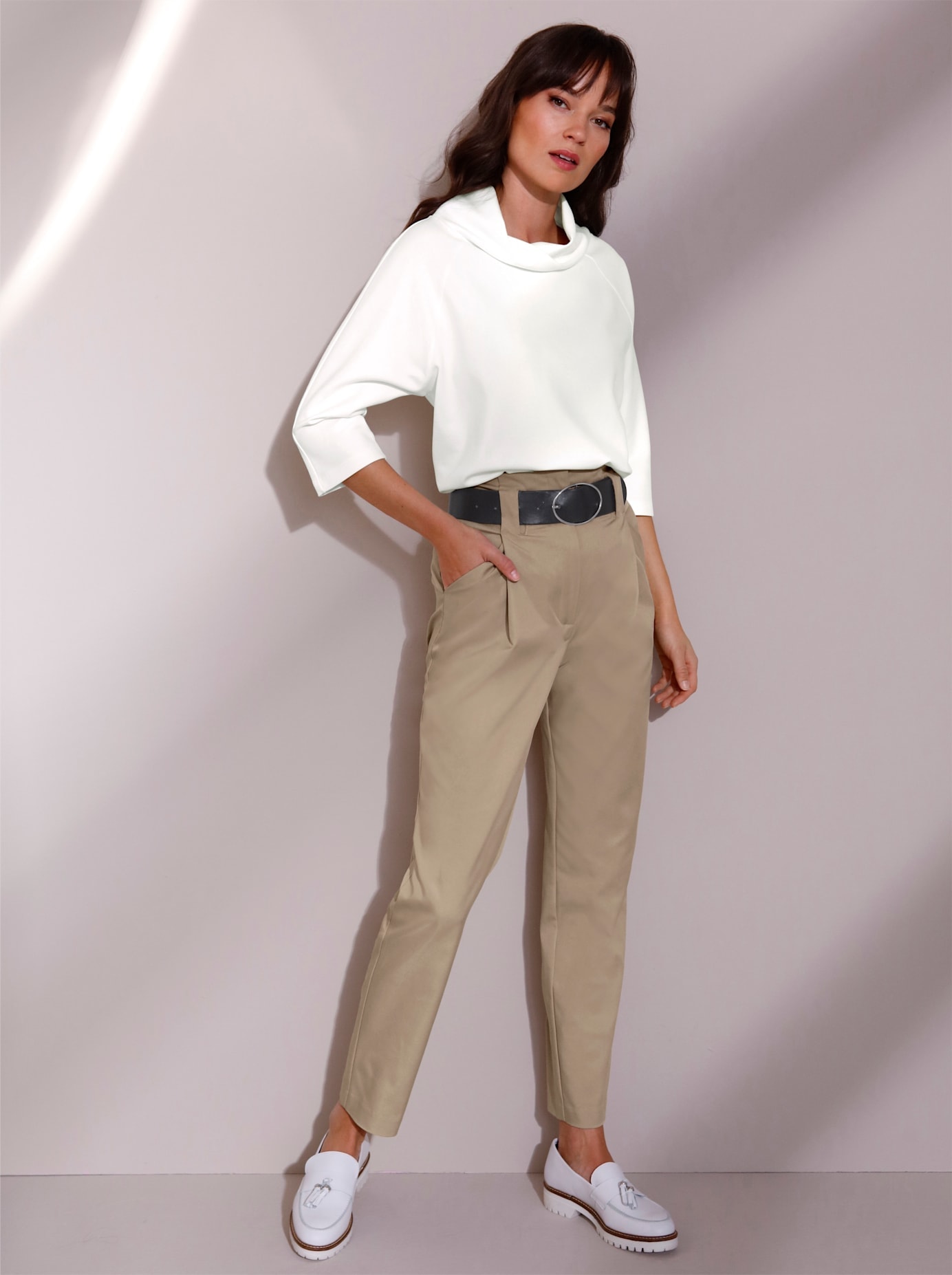 CREATION L PREMIUM 3/4-Arm-Shirt »Modal-Shirt«, (1 tlg.)
