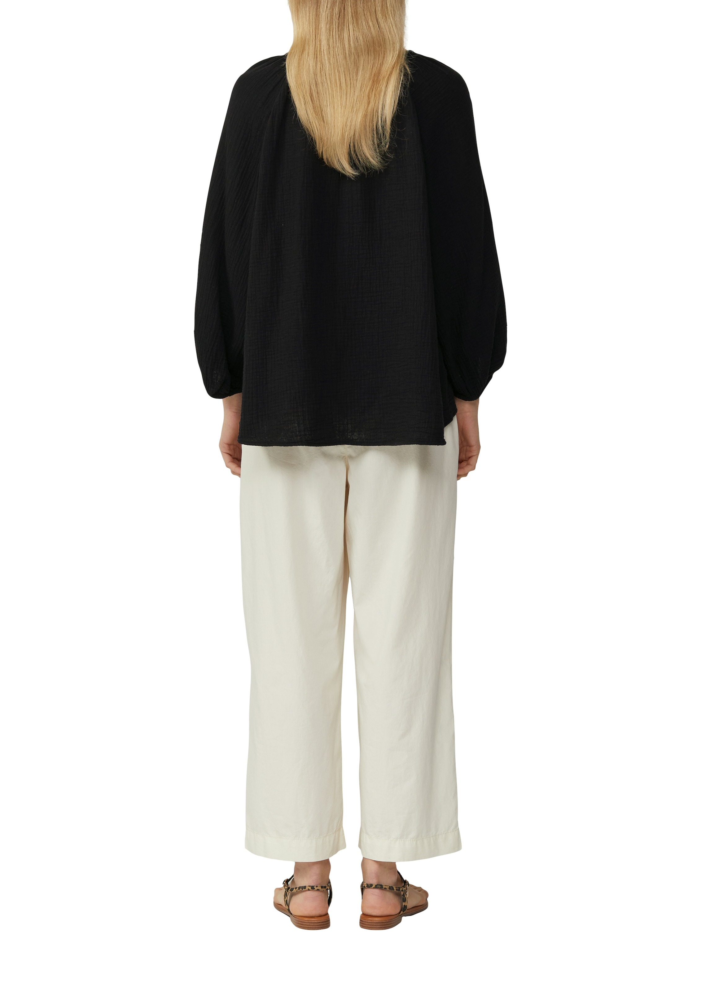 s.Oliver Klassische Bluse, mit Raglan Ärmeln