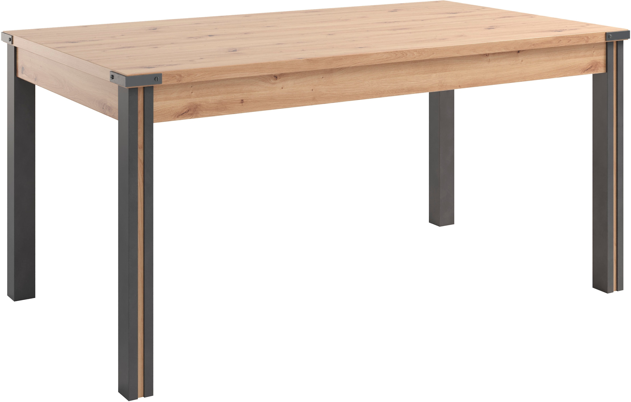 Image of Home affaire Esstisch "Mia" 1 Stk. tlg. Esszimmertisch, rechteckige Form - (B/T/H) 160/90/77 cm