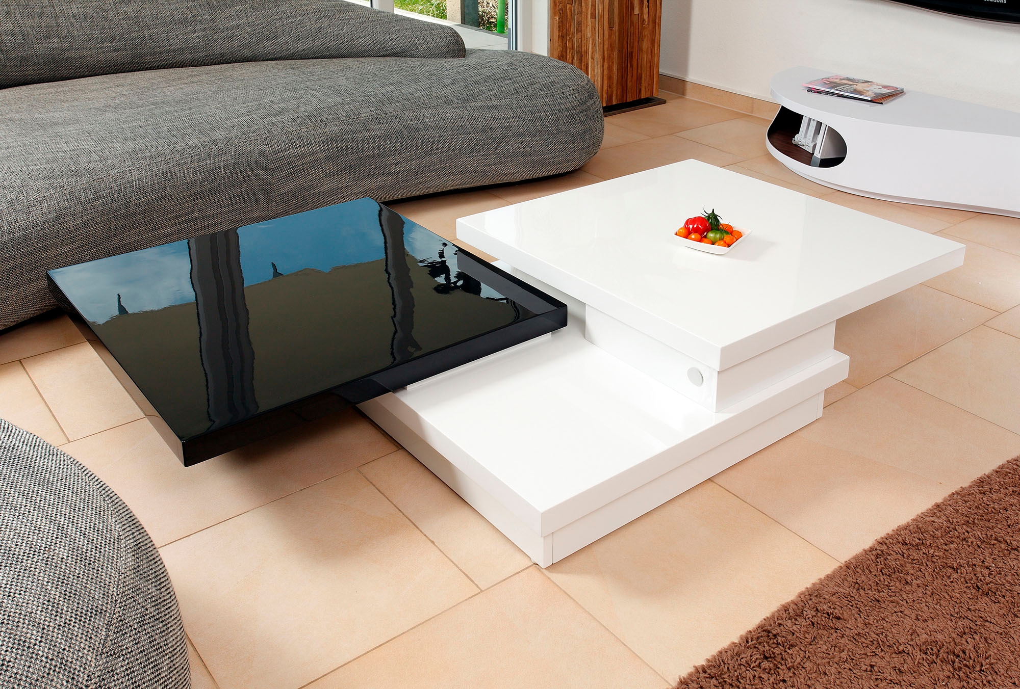 SalesFever Couchtisch, Tischplatte drehbar kaufen um 360° bequem