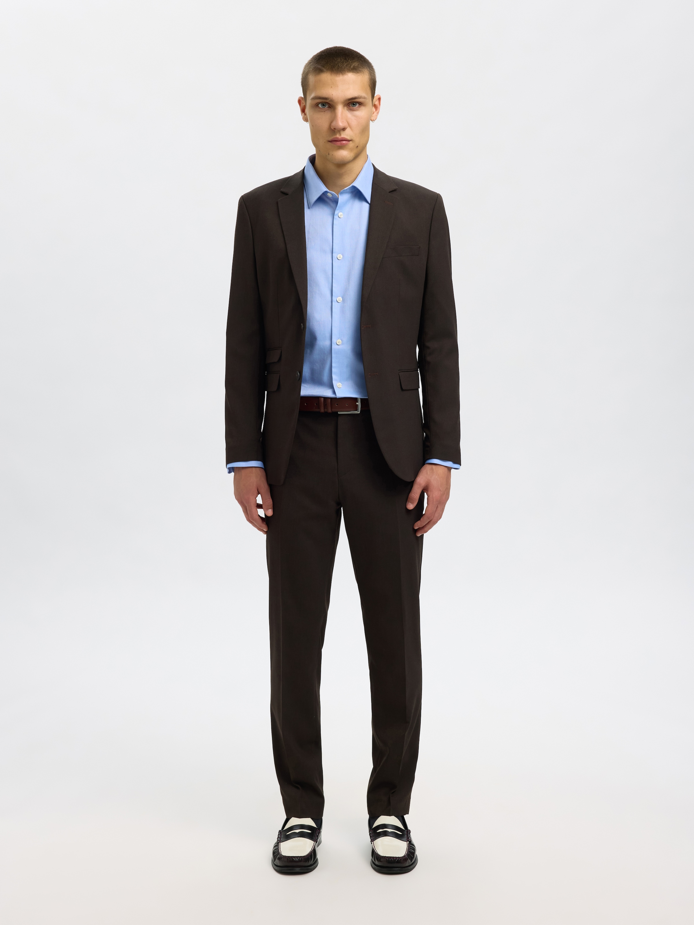 SELECTED HOMME Langarmhemd »SLHSLIMCLARK SHIRT LS NOOS«