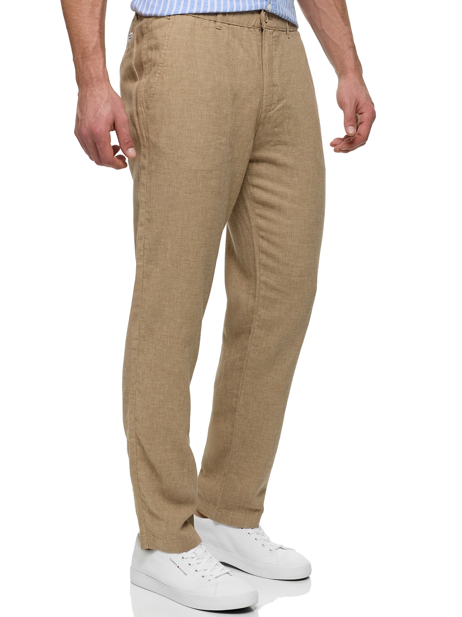 Indicode Leinenhose »INTrope Pant«  Sommerliches Material mit Leinen, regular fit