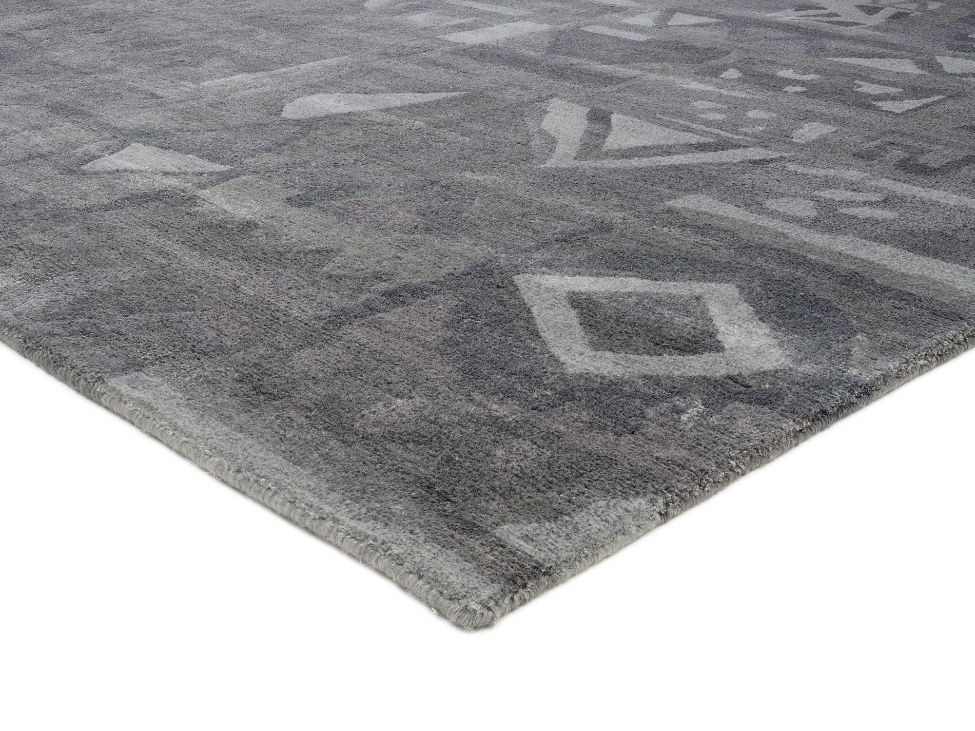 OCI DIE TEPPICHMARKE Teppich »AWARD SUNTALI« rechteckig 10 mm Höhe handgeknüpft, echter Design Teppich aus Nepal. 100% Naturfaser