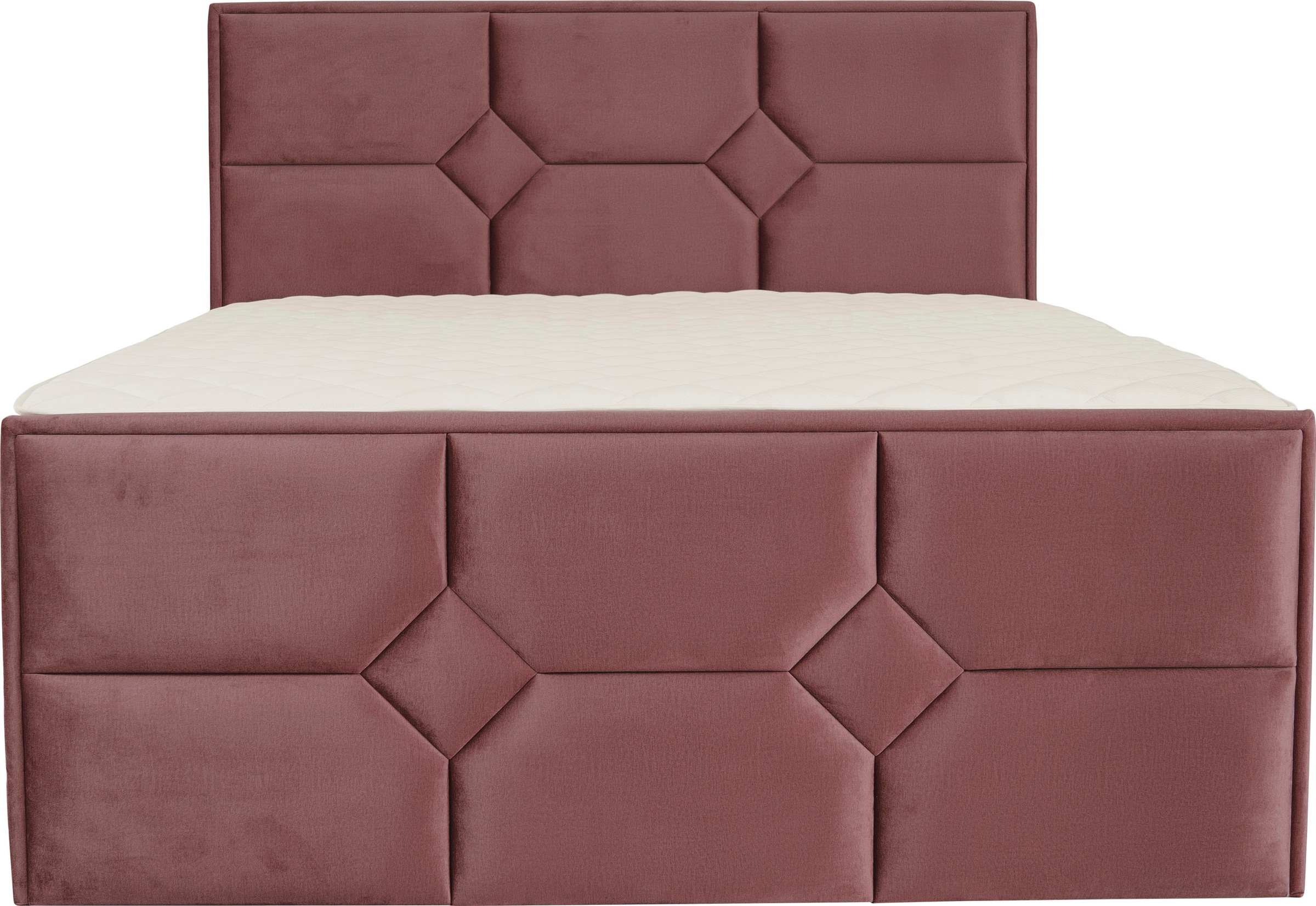 Leonique Boxspringbett »Ambre«, mit Taschen-Federkernmatratze