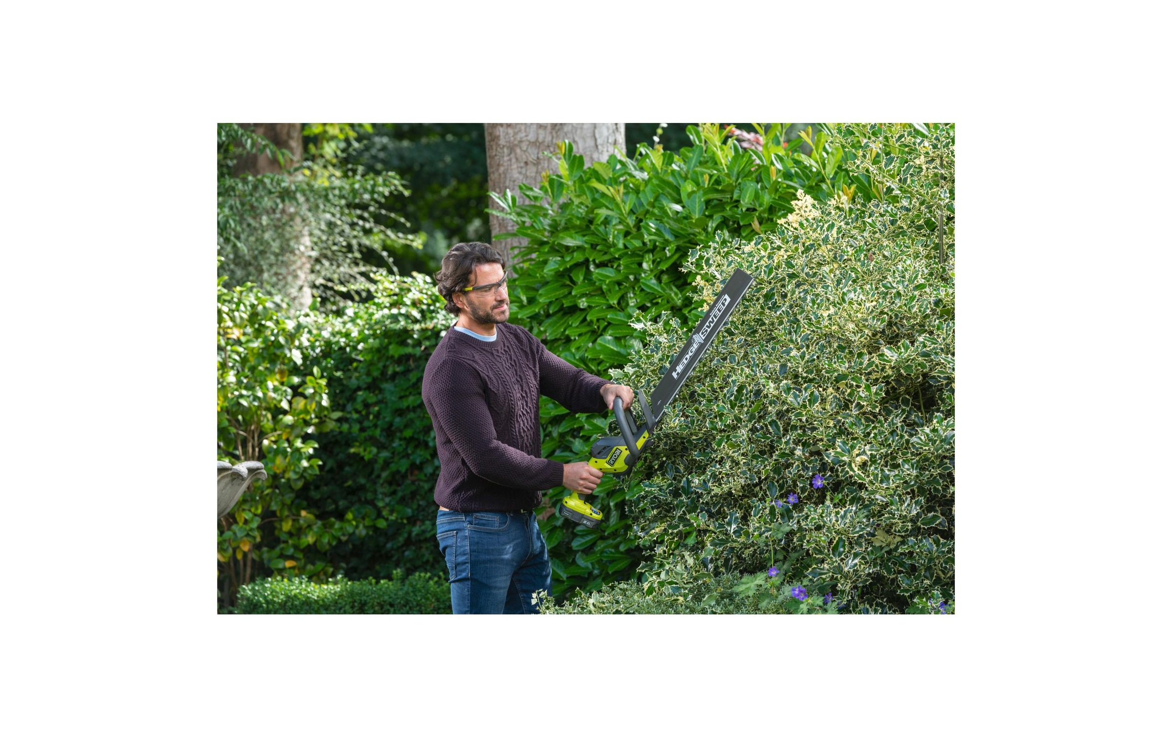 Akku-Heckenschere »RYOBI RY18HT50A-0«