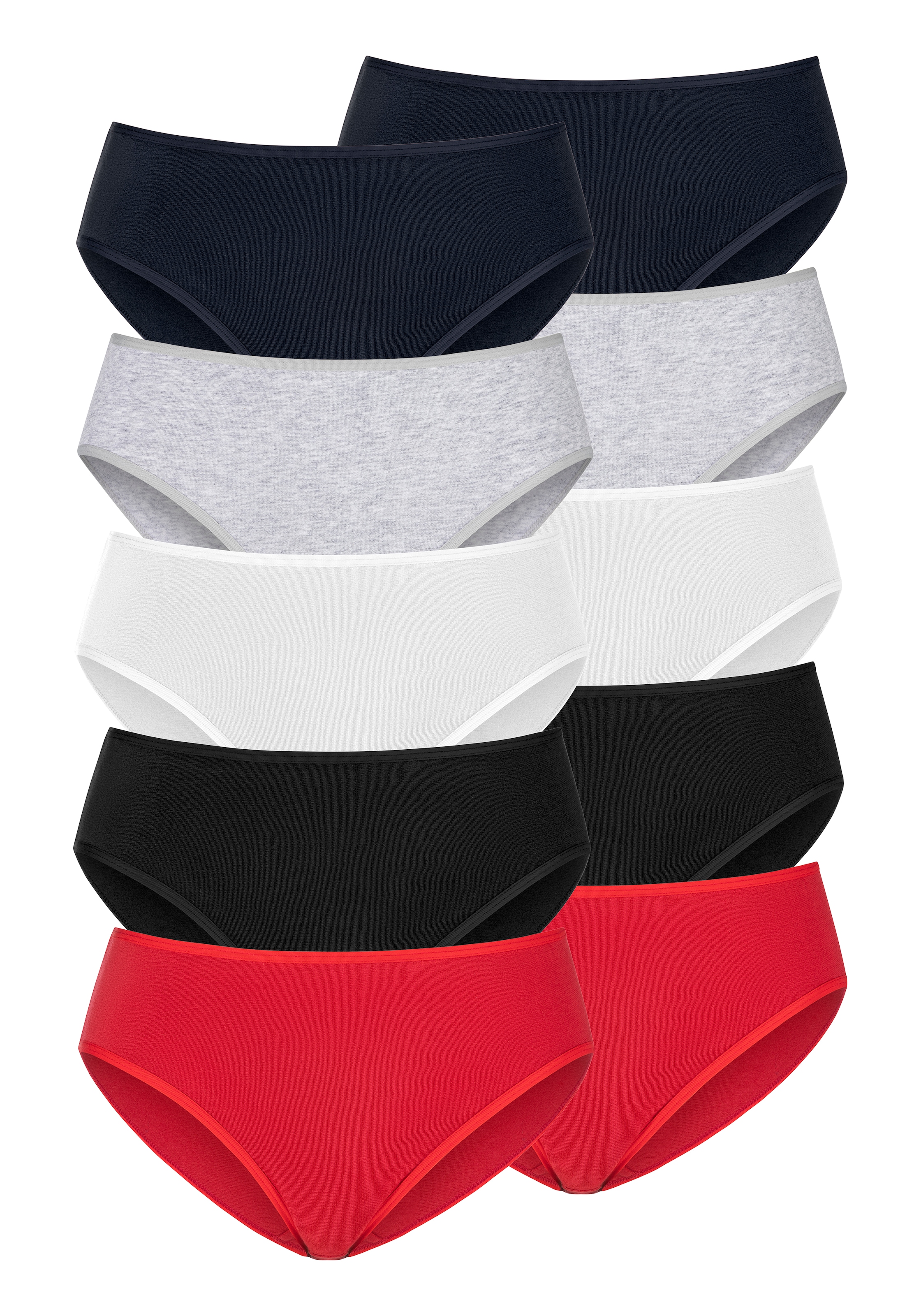 Image of petite fleur by Lascana Jazz-Pants Slips 10er-Pack, aus elastischer Baumwolle