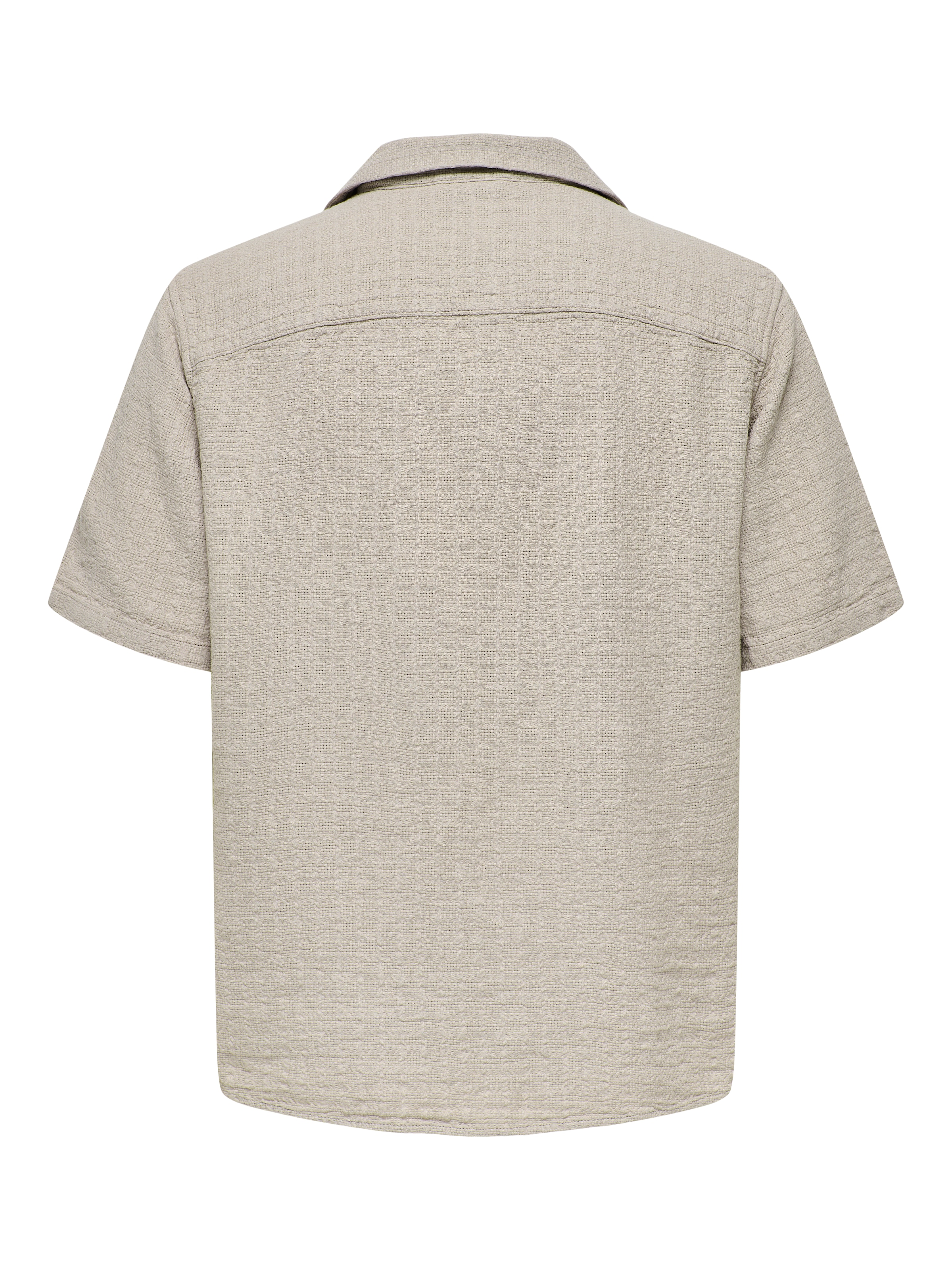 ONLY & SONS Chemise à manches courtes »ONSLATHAM RLXSS RESORT LINEN STRUC 0257«