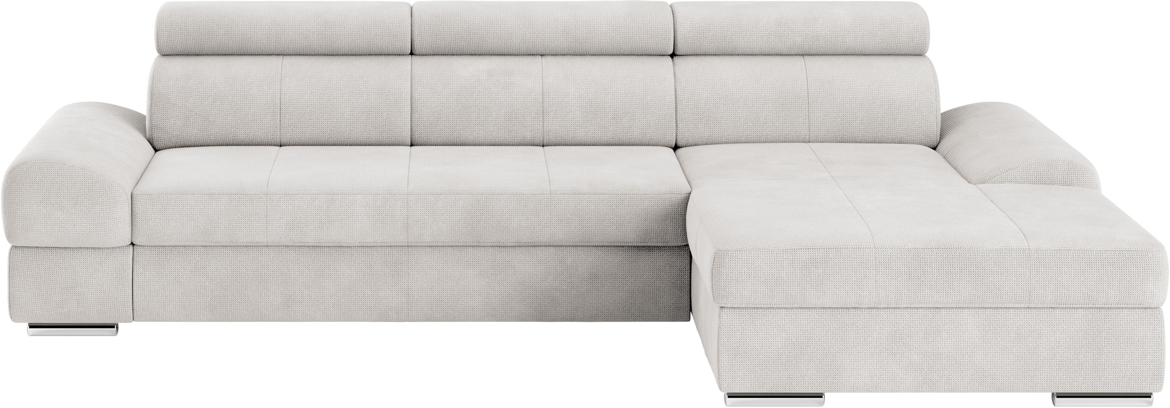 Image of sit&more Ecksofa "Broadway L-Form" inklusive Kopfteilverstellung, wahlweise mit Schlaffunktion