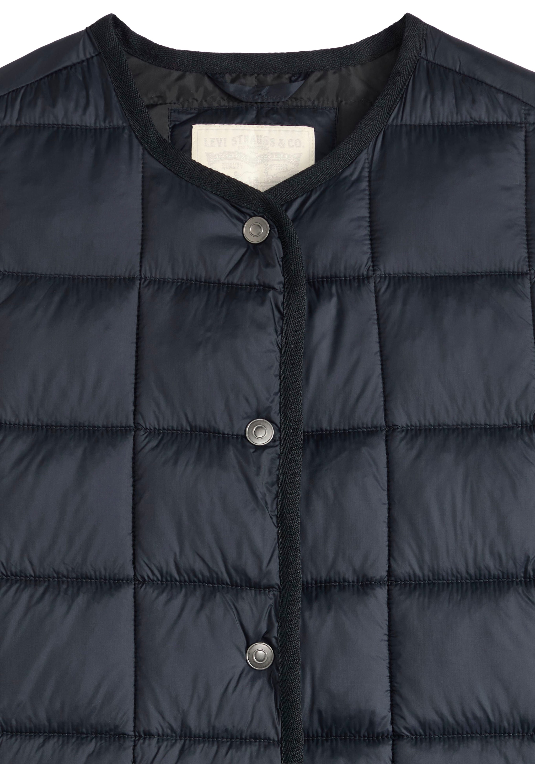Levi's® Veste matelassée passepoil aux finitions et empiècement de manche