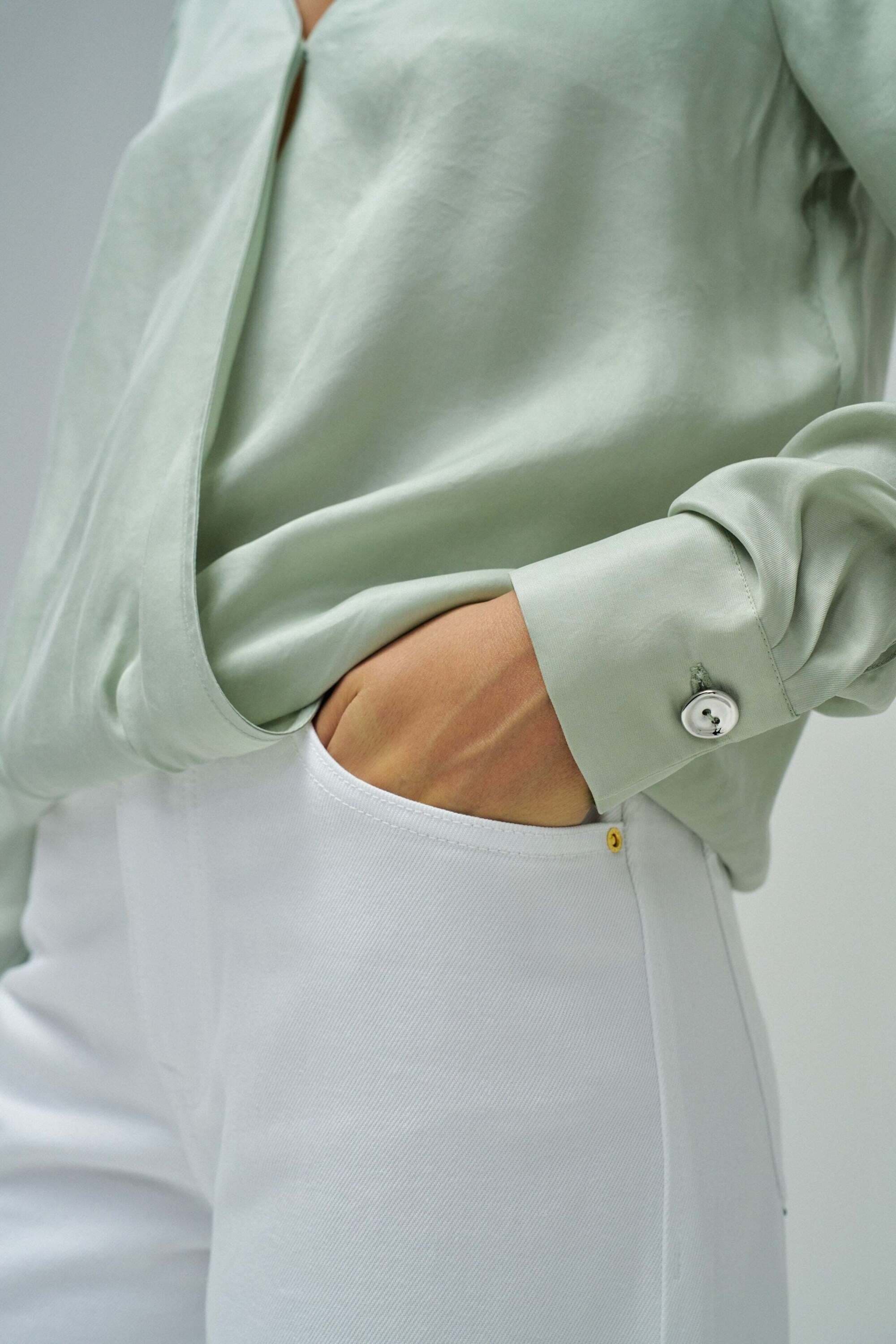 Salsa Blouse à manches longues »Salsa Jeans Langarmbluse Wrap«